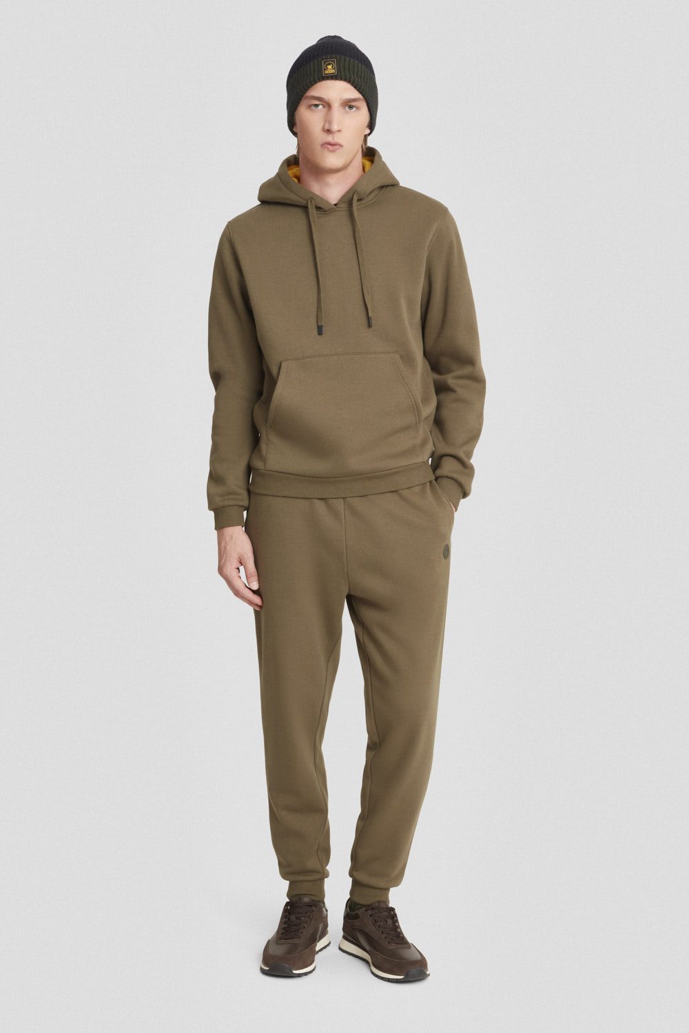 ciesse-outdoor-felpe-basica-hoodie-milit-rgr-n-kapuze-k-ngurutasche image 2