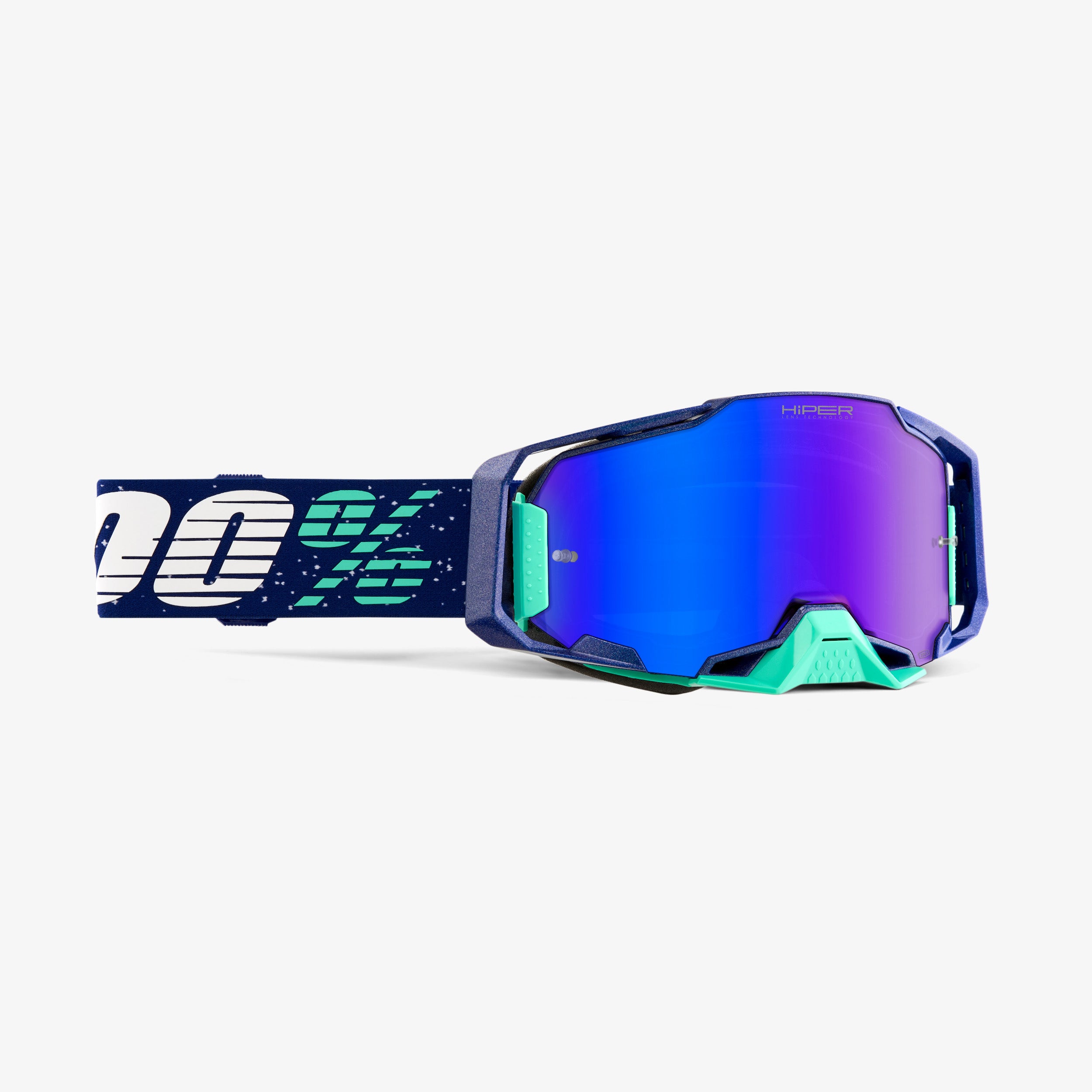 100-armega-goggle-noche-motocrossbrille-blue-mirror image 2
