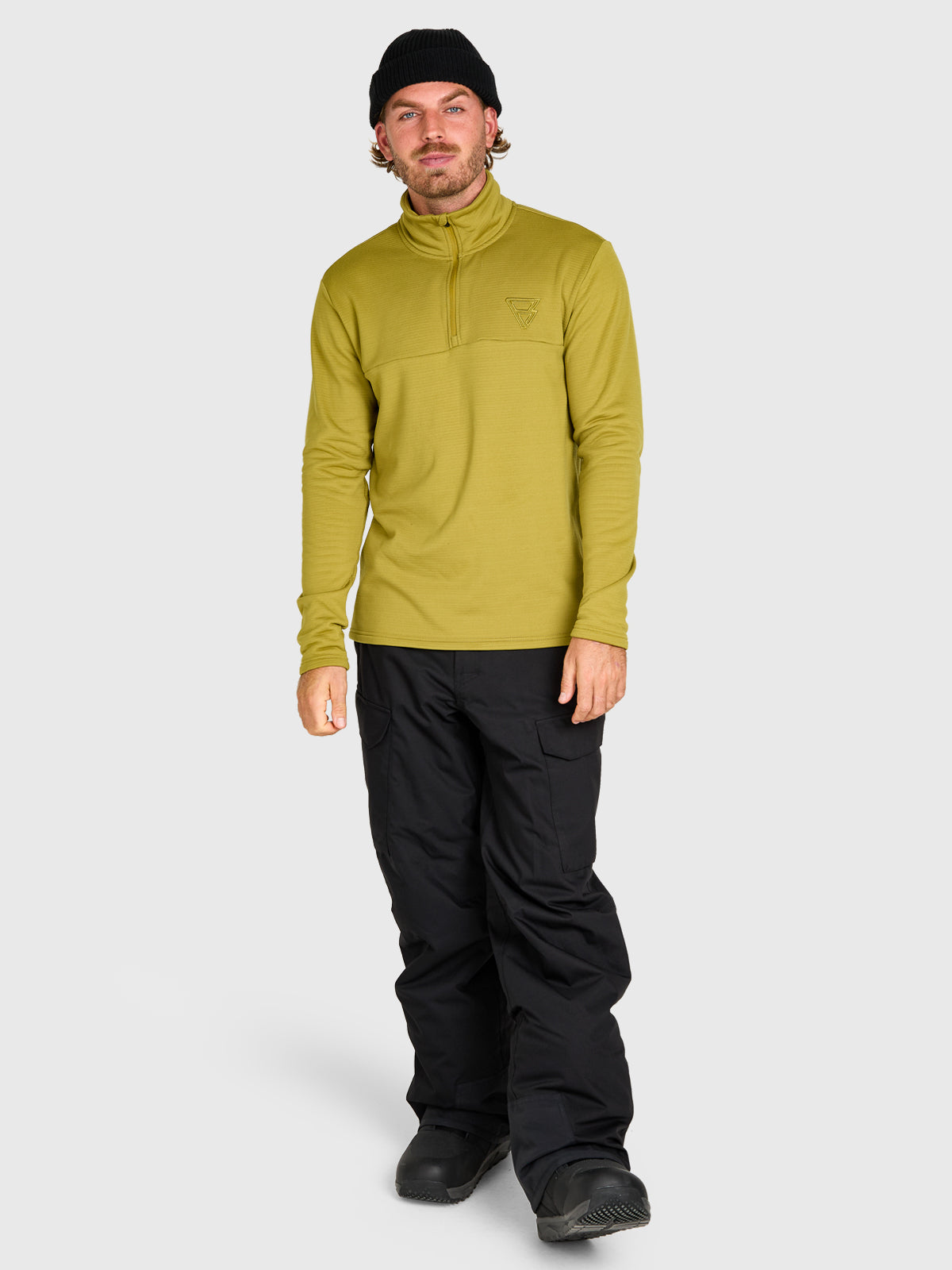 brunotti-daronst-herren-fleece-l-dark-moss-troyer image 5