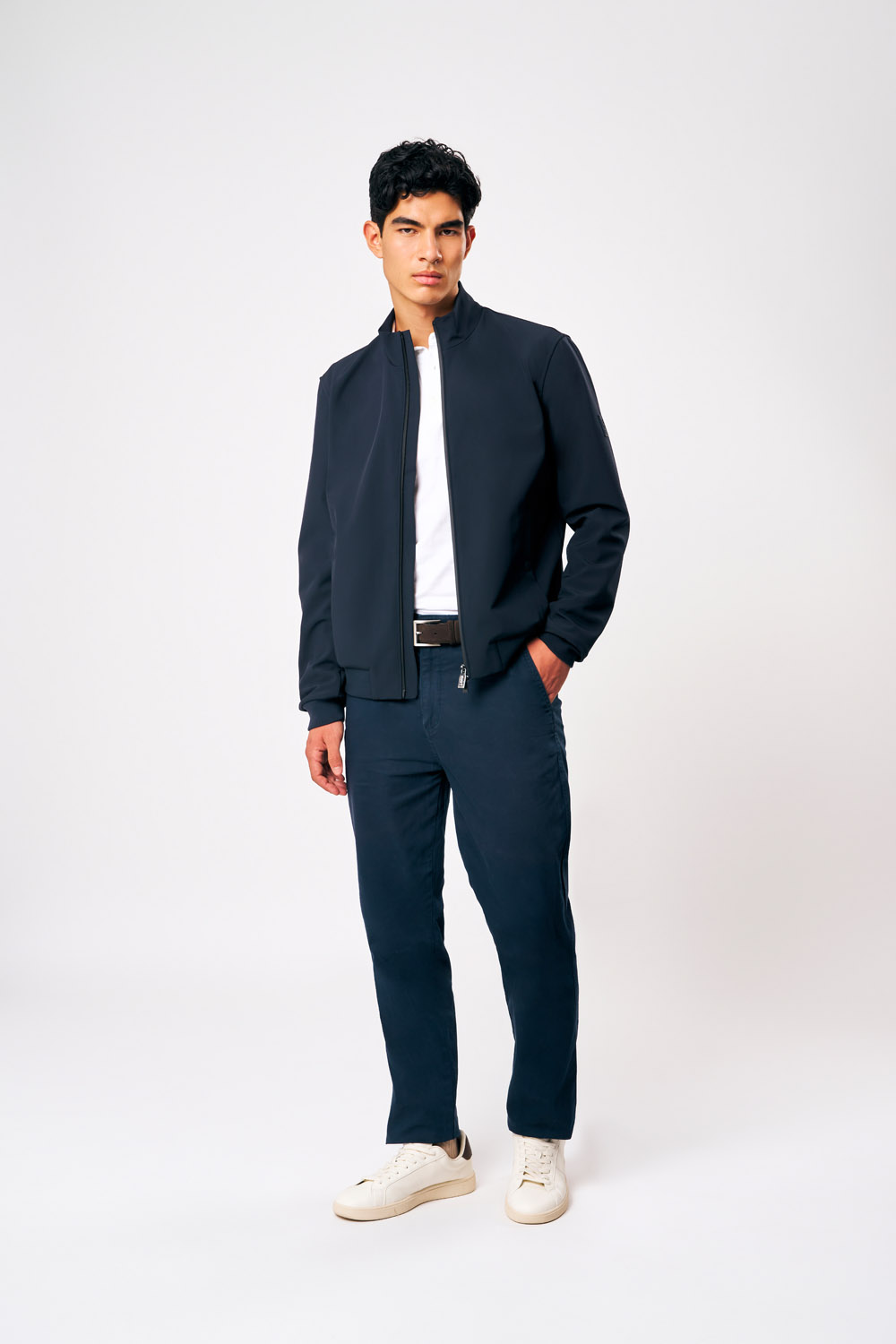 ciesse-outdoor-lupin-herren-softshelljacke-blau-biker image 2