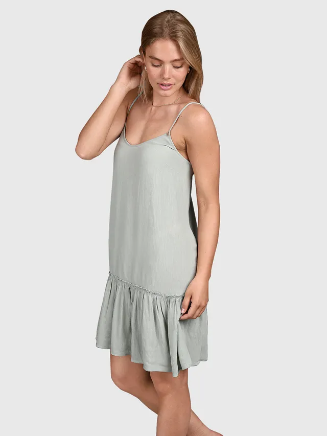 brunotti-nami-kleid-damen-aqua-grey-leicht-flie-end image 1