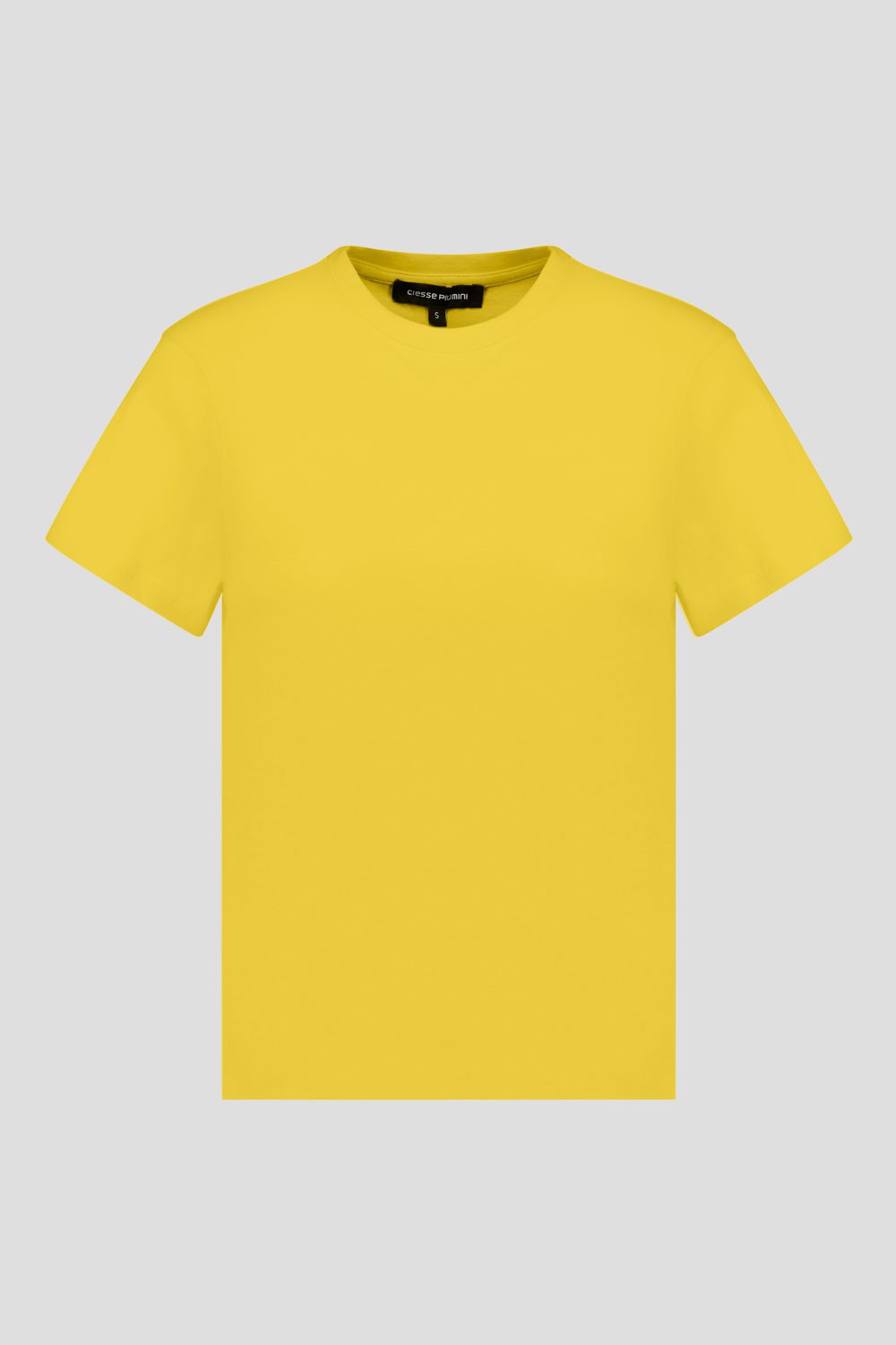 ciesse-outdoor-t-shirt-gelb-rundhals-baumwolle-logo image 3