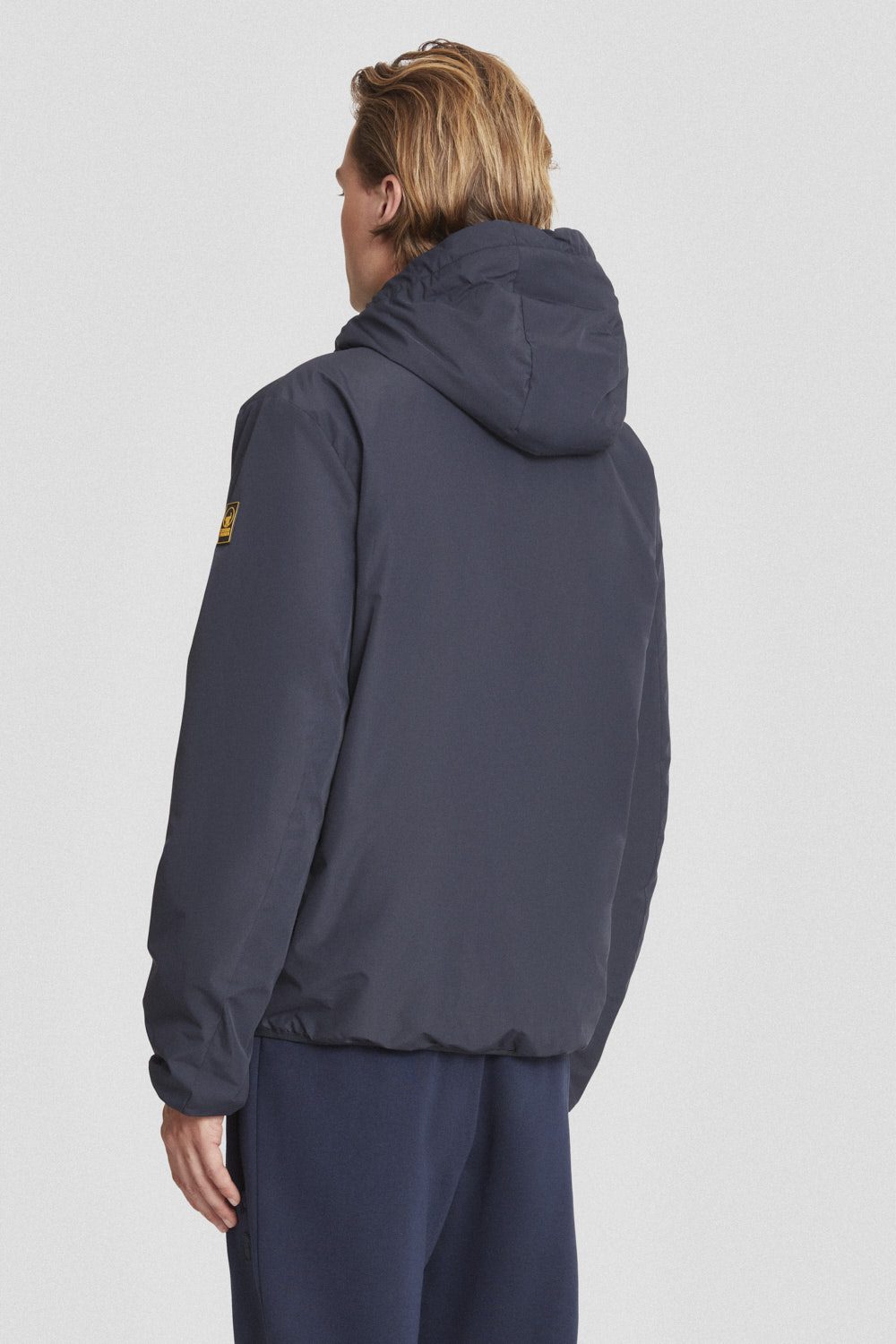 ciesse-outdoor-winterjacke-blau-kapuze-wattiert-dwr image 4