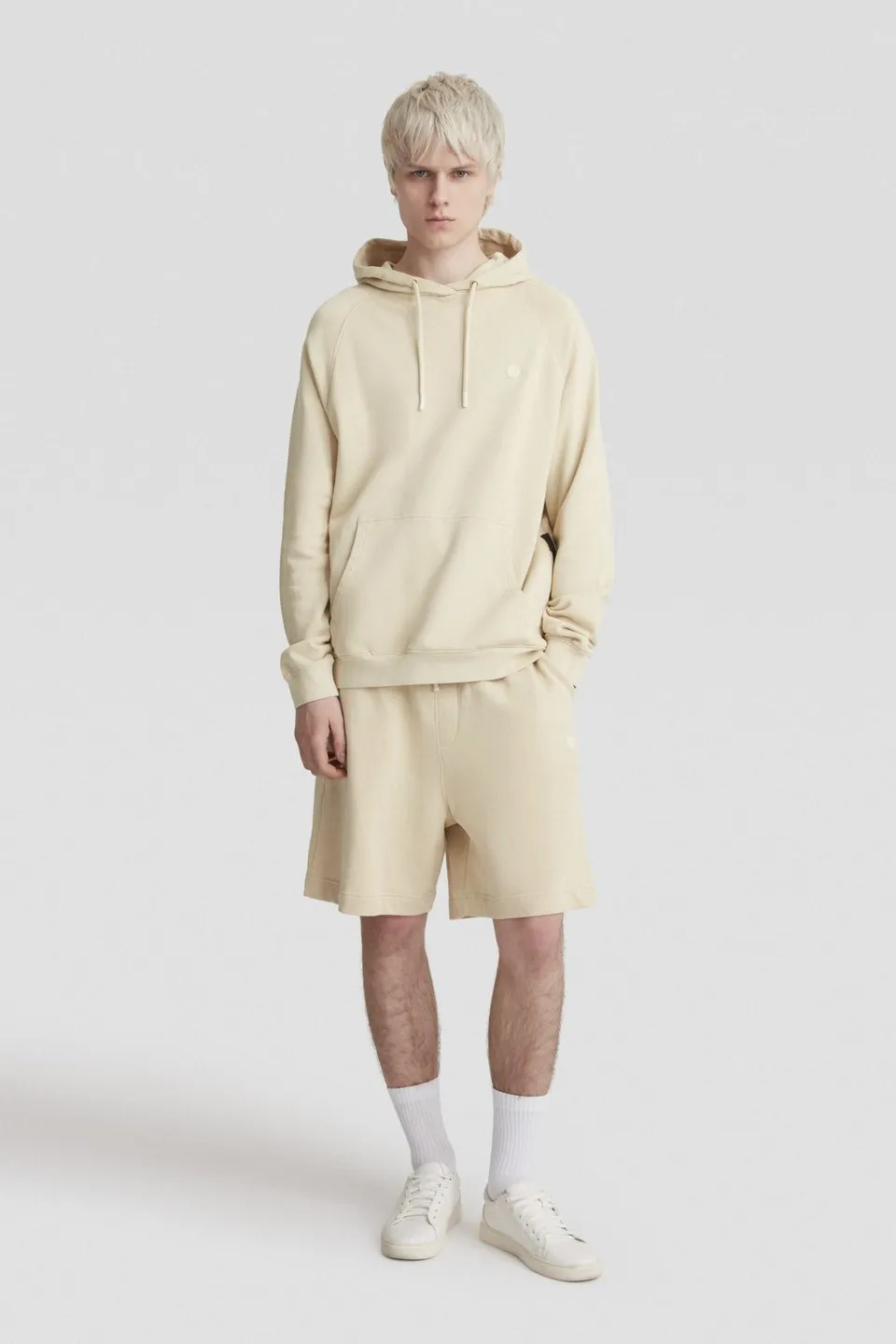 ciesse-outdoor-hoodie-beige-mit-kapuze-baumwolle-k-nguru image 1