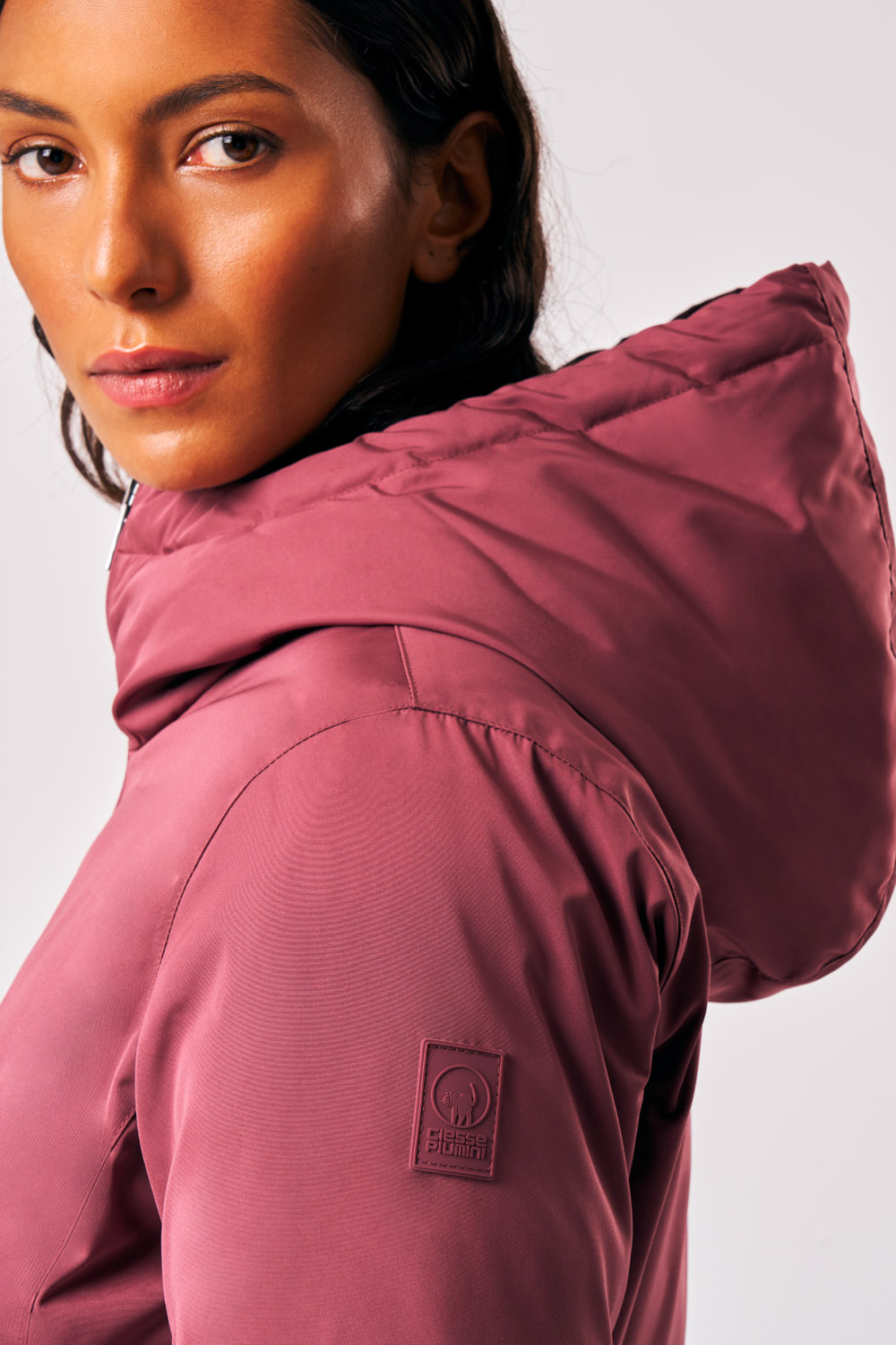ciesse-piumini-linda-3-0-daunenjacke-rot-kurz-wendbar image 4