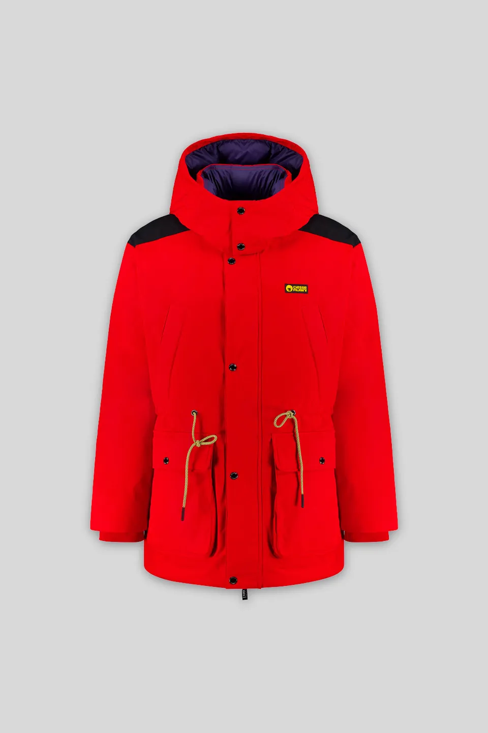 ciesse-outdoor-montana-parka-rot-kapuze-recycelt-daunen image 1