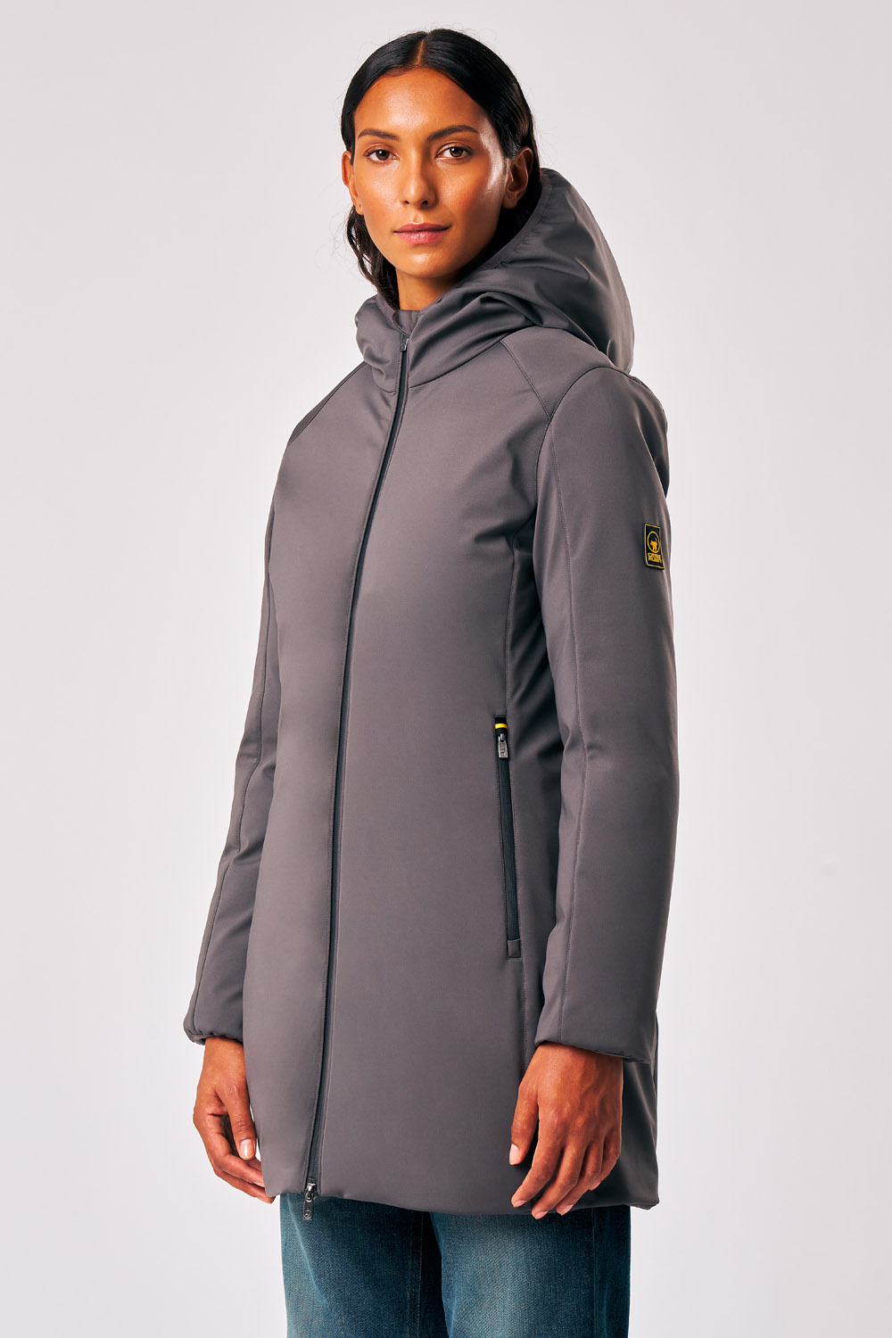 ciesse-outdoor-ysabel-3-0-softshelljacke-damen-grau-lang image 1