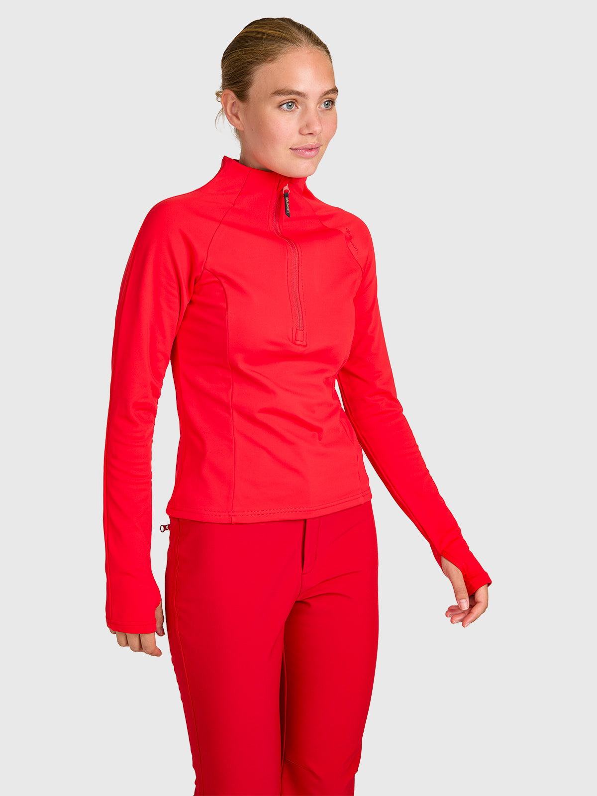 brunotti-sanna-damen-snow-fleece-true-red-slim-fit image 3
