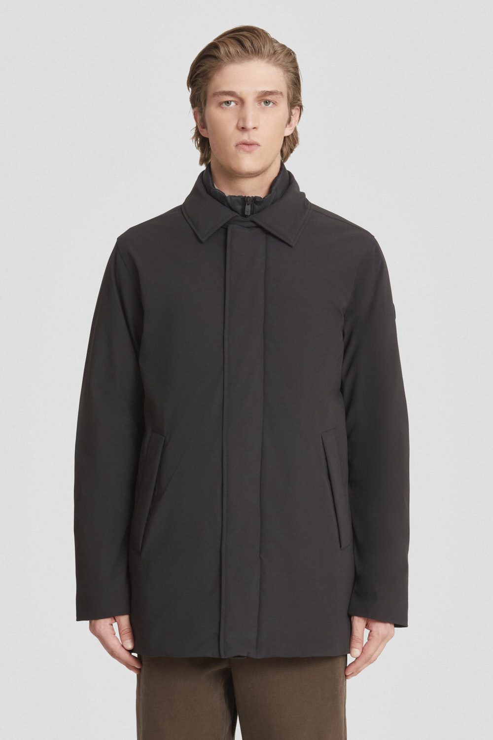 ciesse-outdoor-giacche-leggere-softshell-jacke-schwarz-lang-wasserdicht image 2