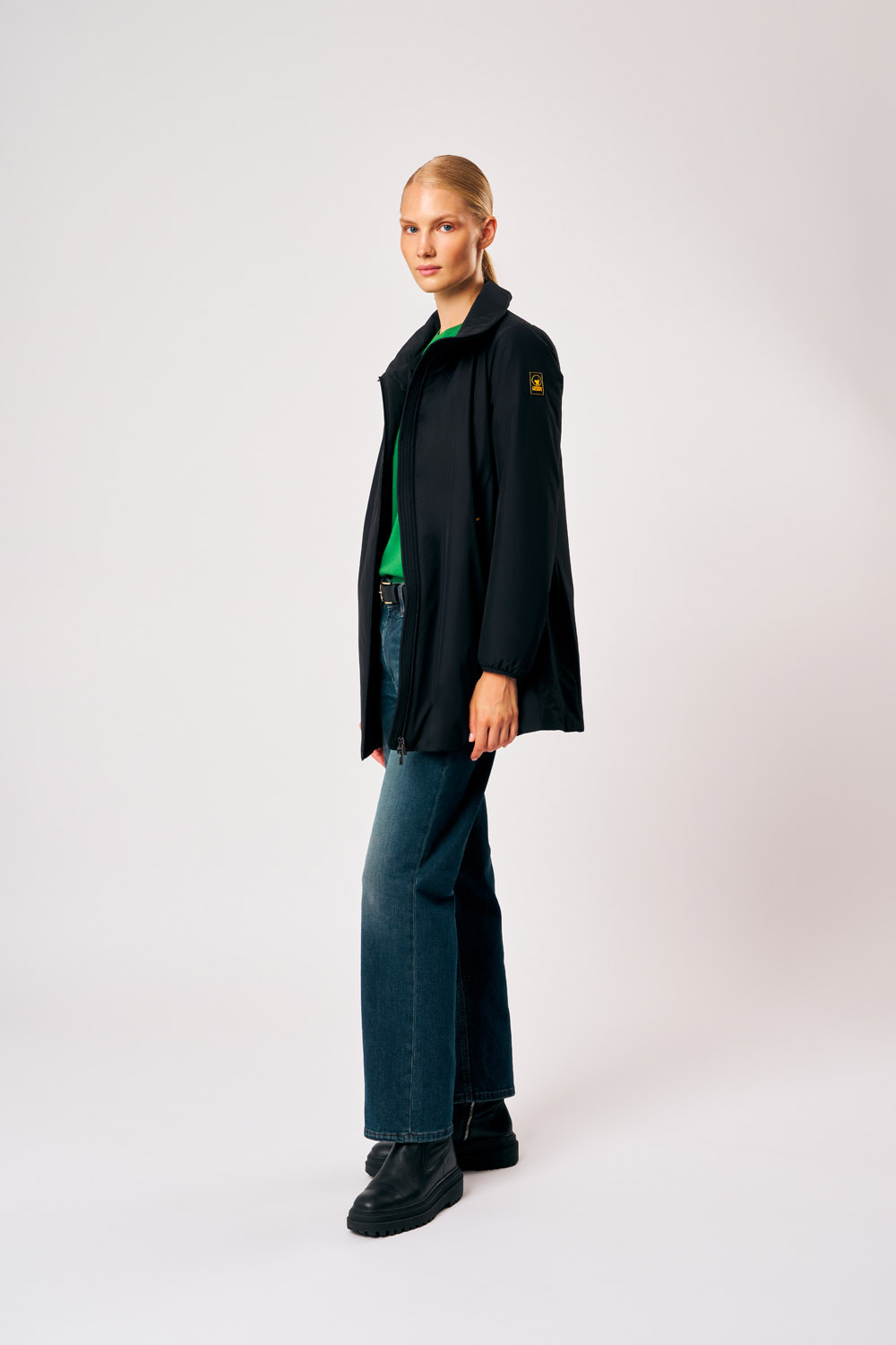 ciesse-outdoor-catalina-schwarzer-damen-mantel-dwr image 1
