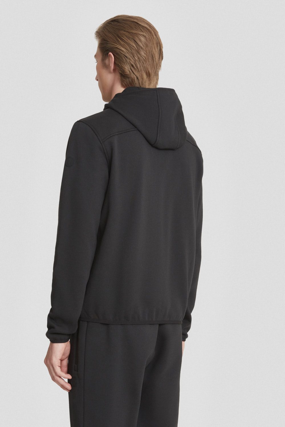 ciesse-outdoor-felpe-hoodie-schwarz-kapuze-baumwolle image 4