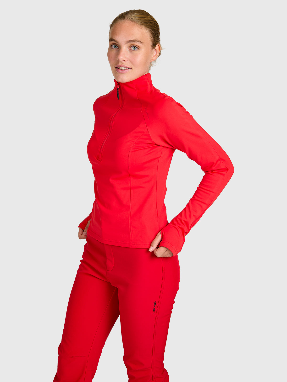 brunotti-sanna-damen-snow-fleece-true-red-slim-fit image 4