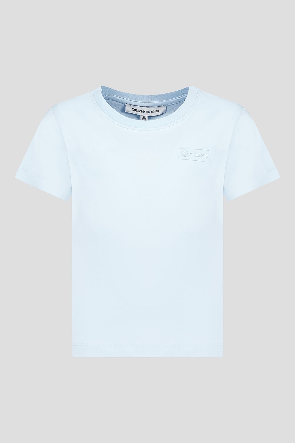 ciesse-outdoor-t-shirt-basica-t-shirt-hellblau-baumwolle image 1