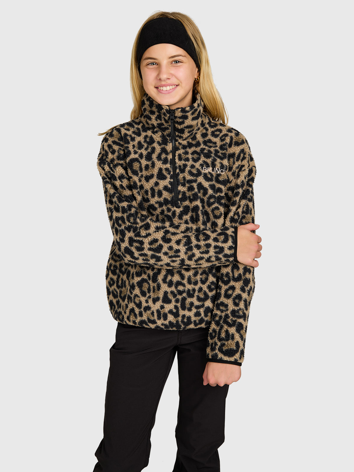 brunotti-rezany-print-fleece-m-dchen-schwarz-polyester image 1