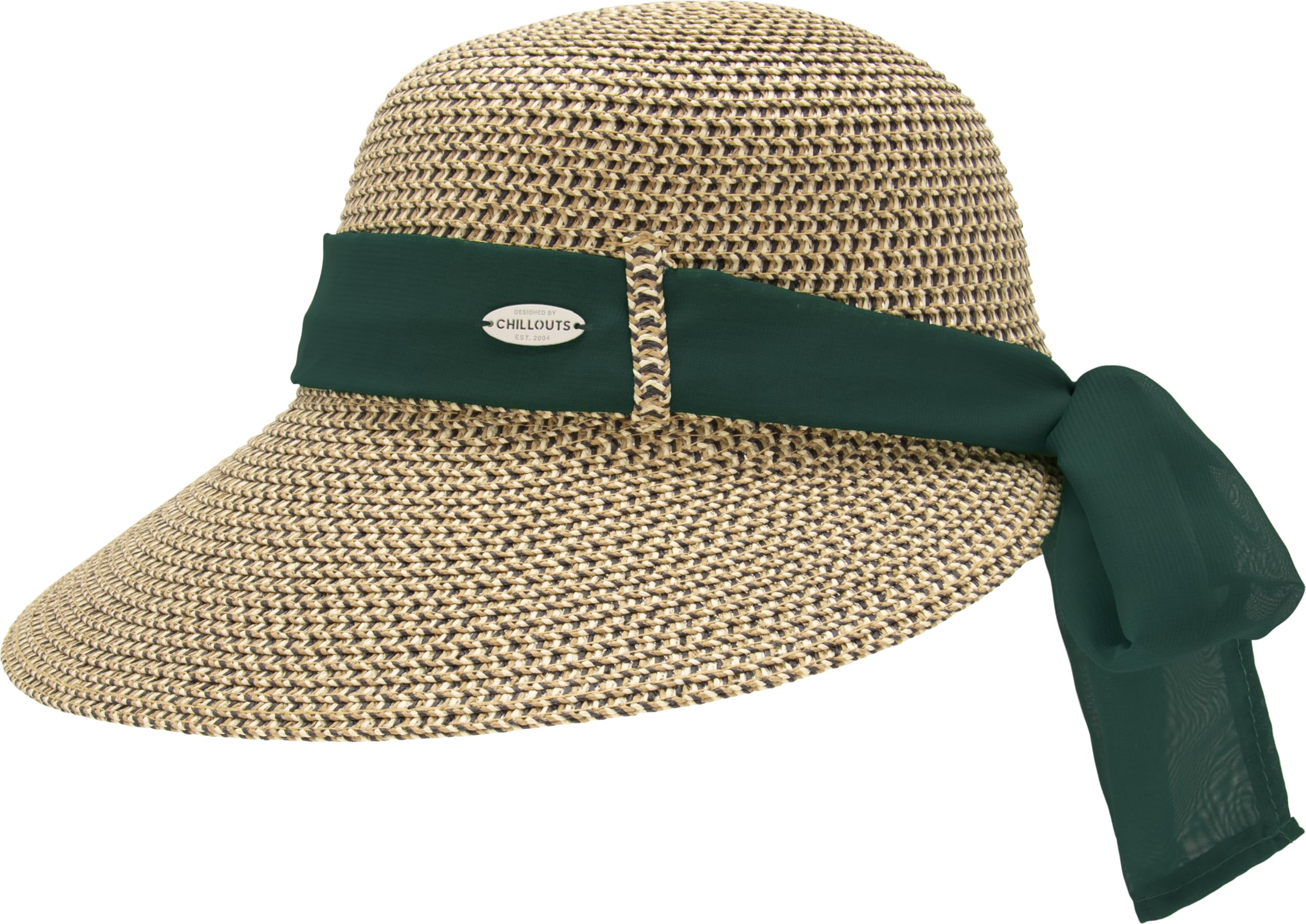 chillouts-nikiti-hat-damen-sonnenhut-papierstroh-schwarz-55-57 image 1