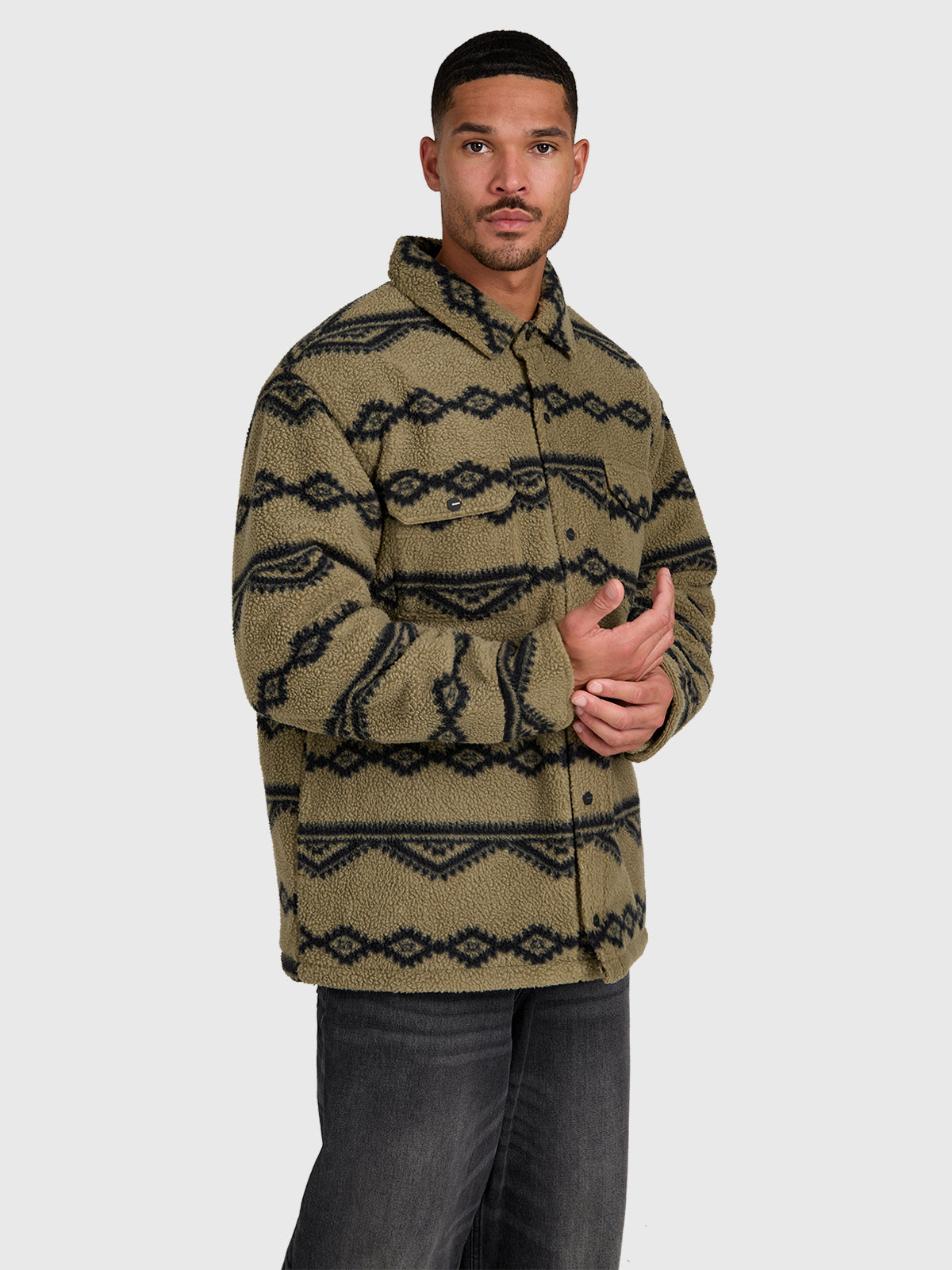brunotti-kevionnet-fleecejacke-herren-dusky-green-polyester image 3