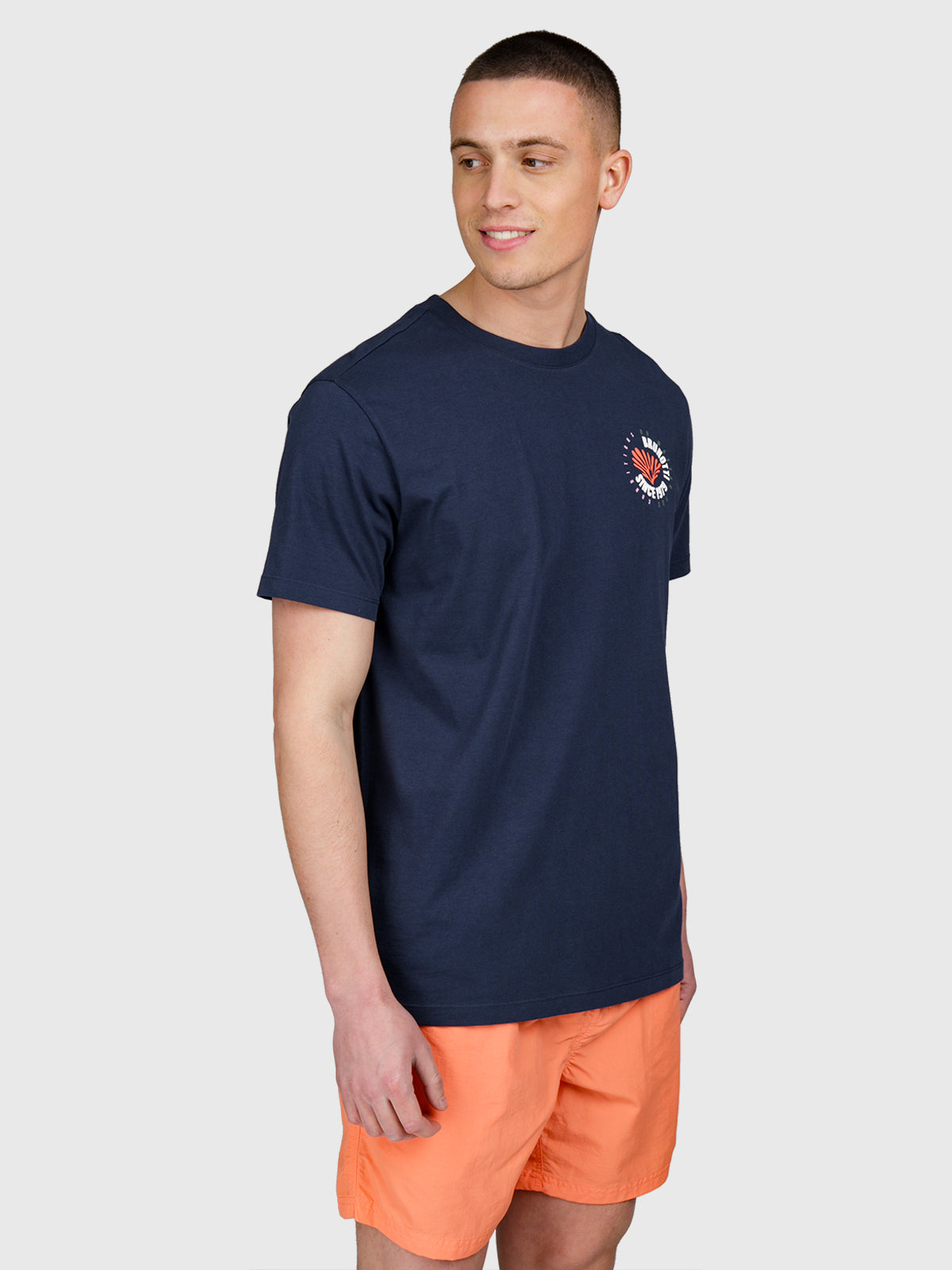 brunotti-craigly-herren-t-shirt-indigo-blue-print image 3