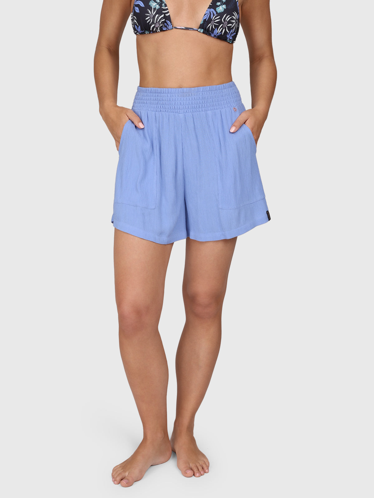 brunotti-essia-shorts-damen-jewel-blau-elastikbund image 3