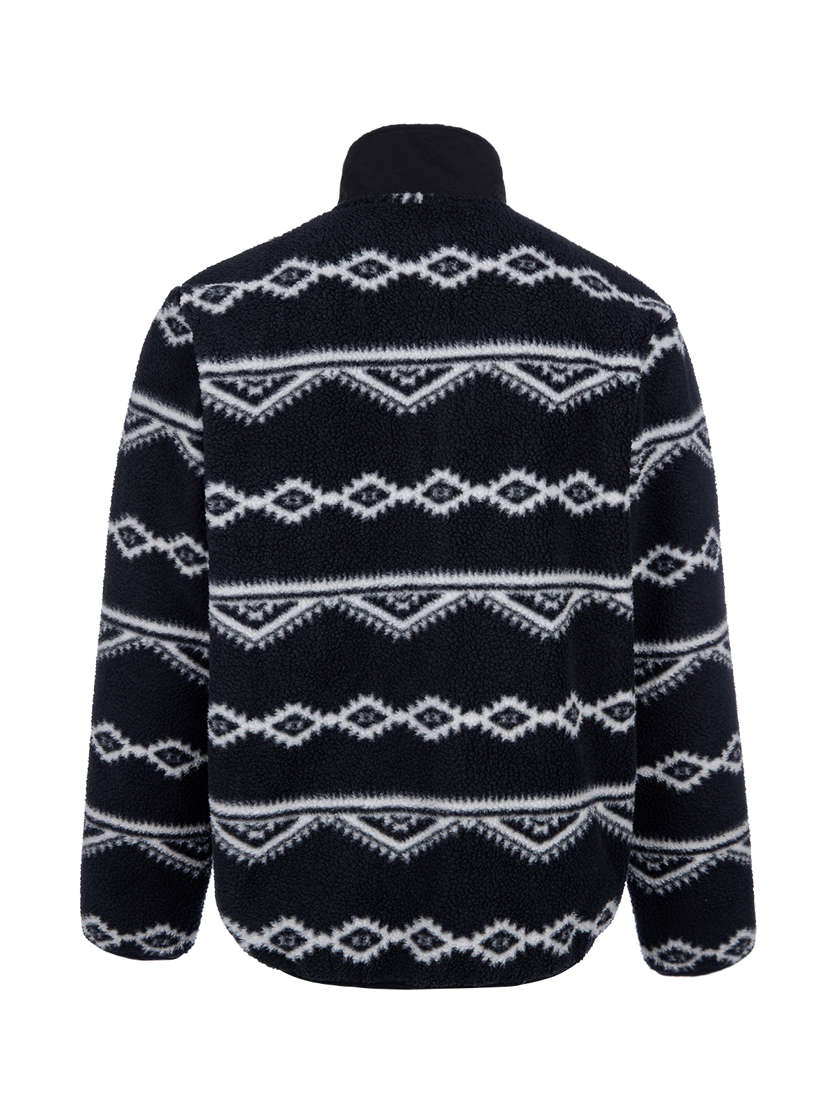 brunotti-kevio-zip-herren-fleece-black-lockerer-schnitt image 8