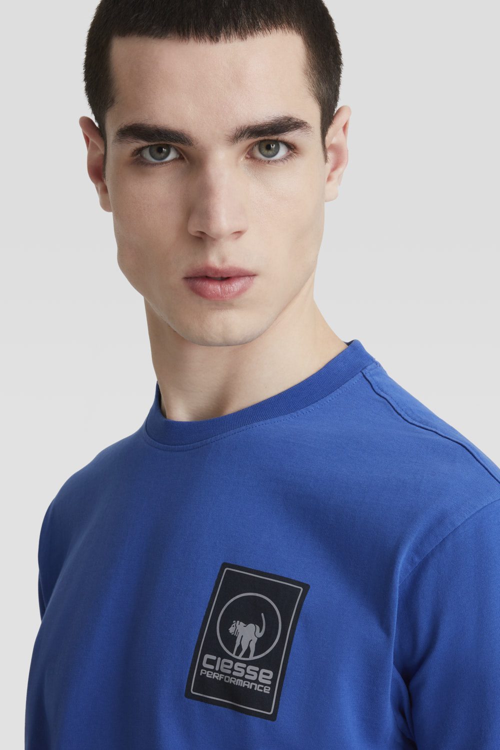 ciesse-outdoor-t-shirt-baumwolle-blau-rundhals-regular image 6