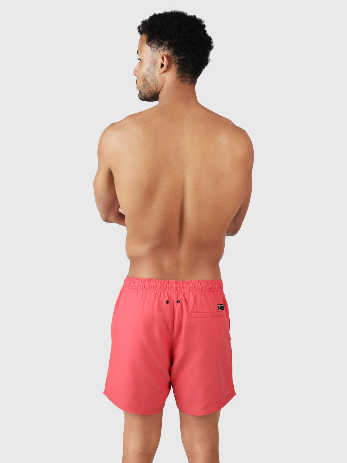 brunotti-hester-herren-badeshorts-rot-mesh image 2