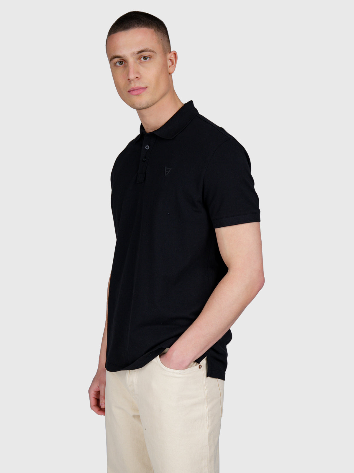 brunotti-tavico-herren-polo-schwarz-baumwolle-piqu image 4