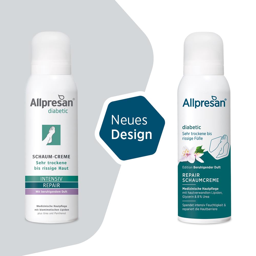 allpresan-diabetic-repair-schaum-creme-urea-125-ml image 2