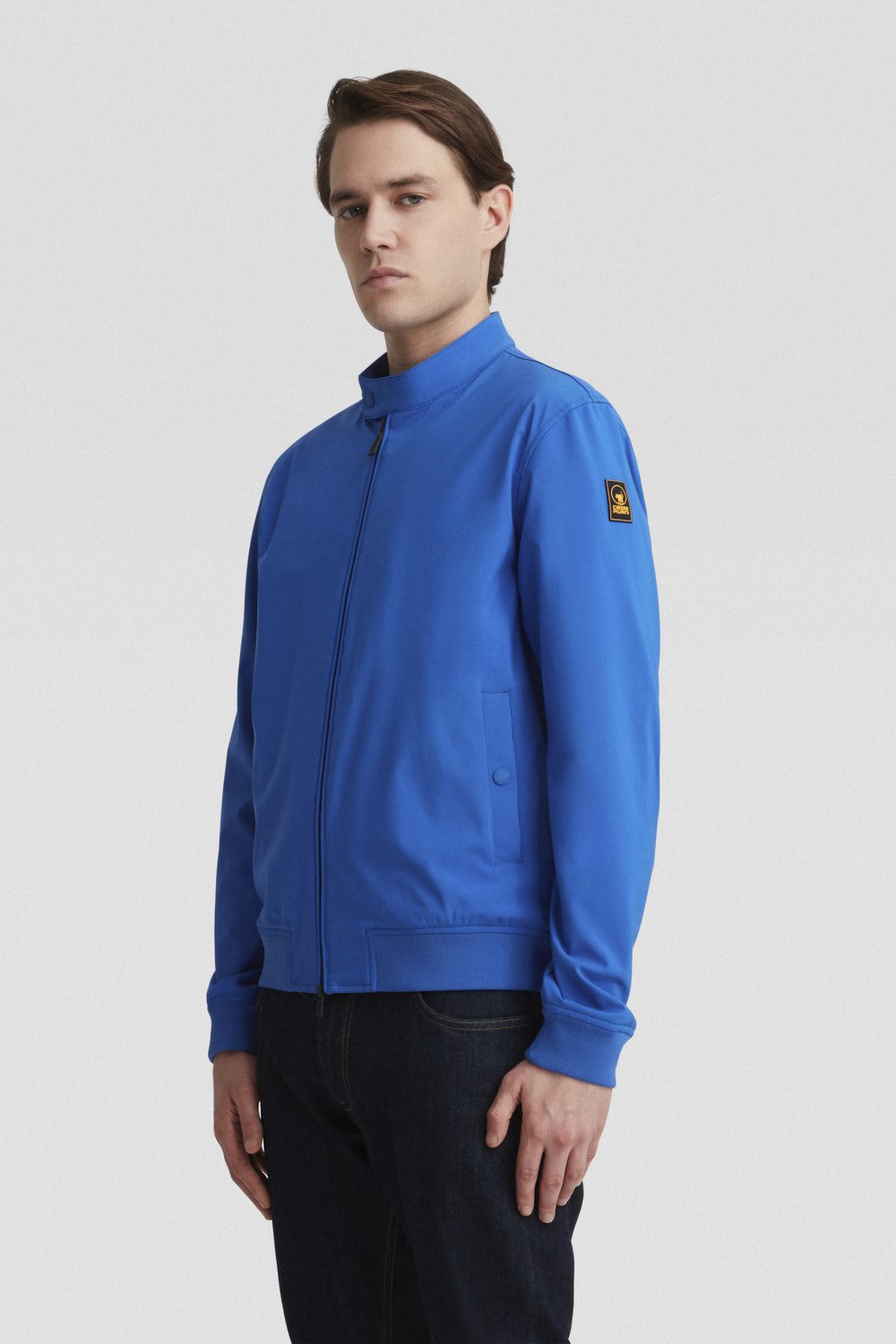 ciesse-outdoor-softshelljacke-blau-full-zip-wasserdicht image 2