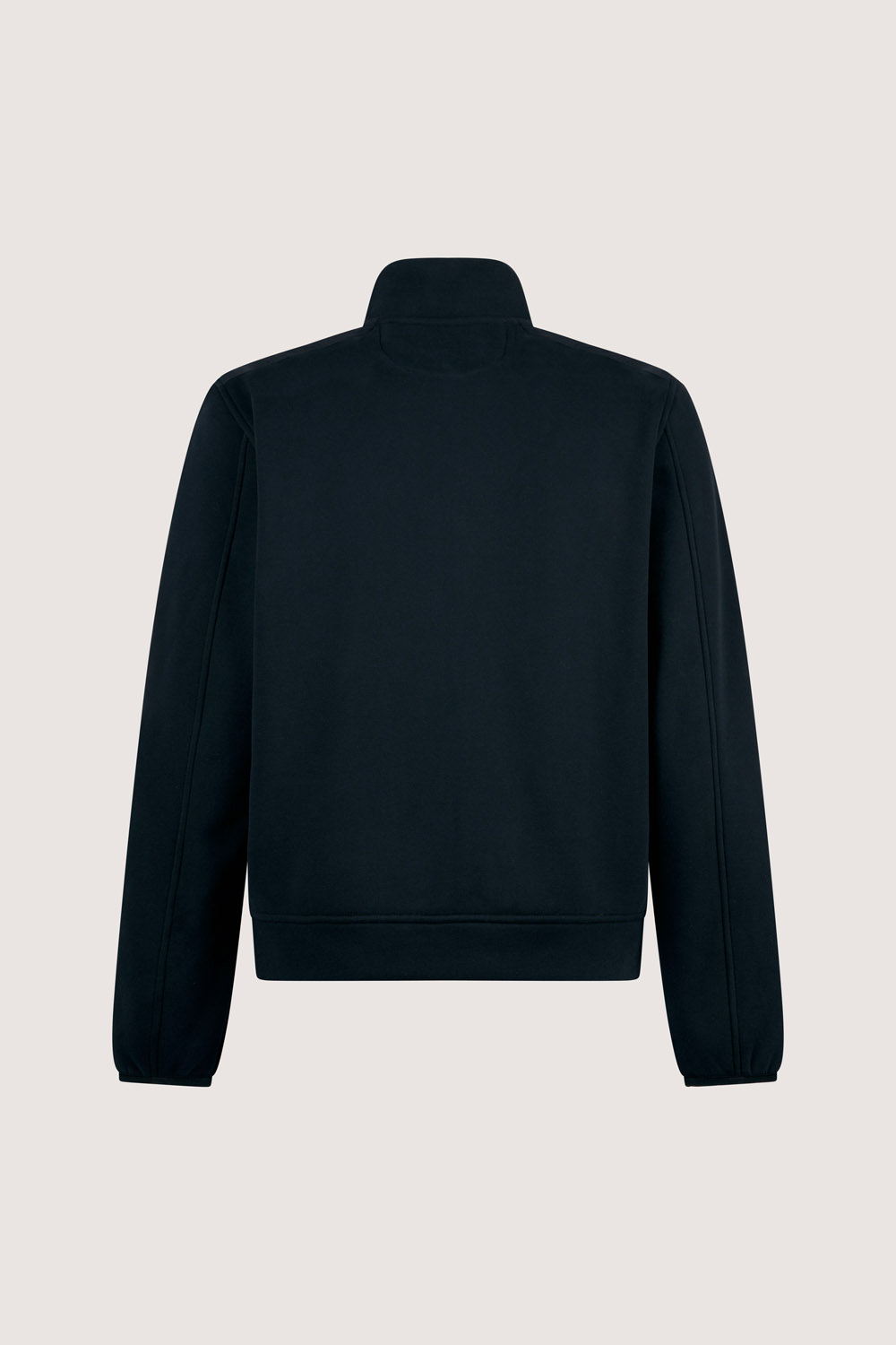ciesse-ziad-sweatjacke-herren-schwarz-full-zip-baumwolle image 6