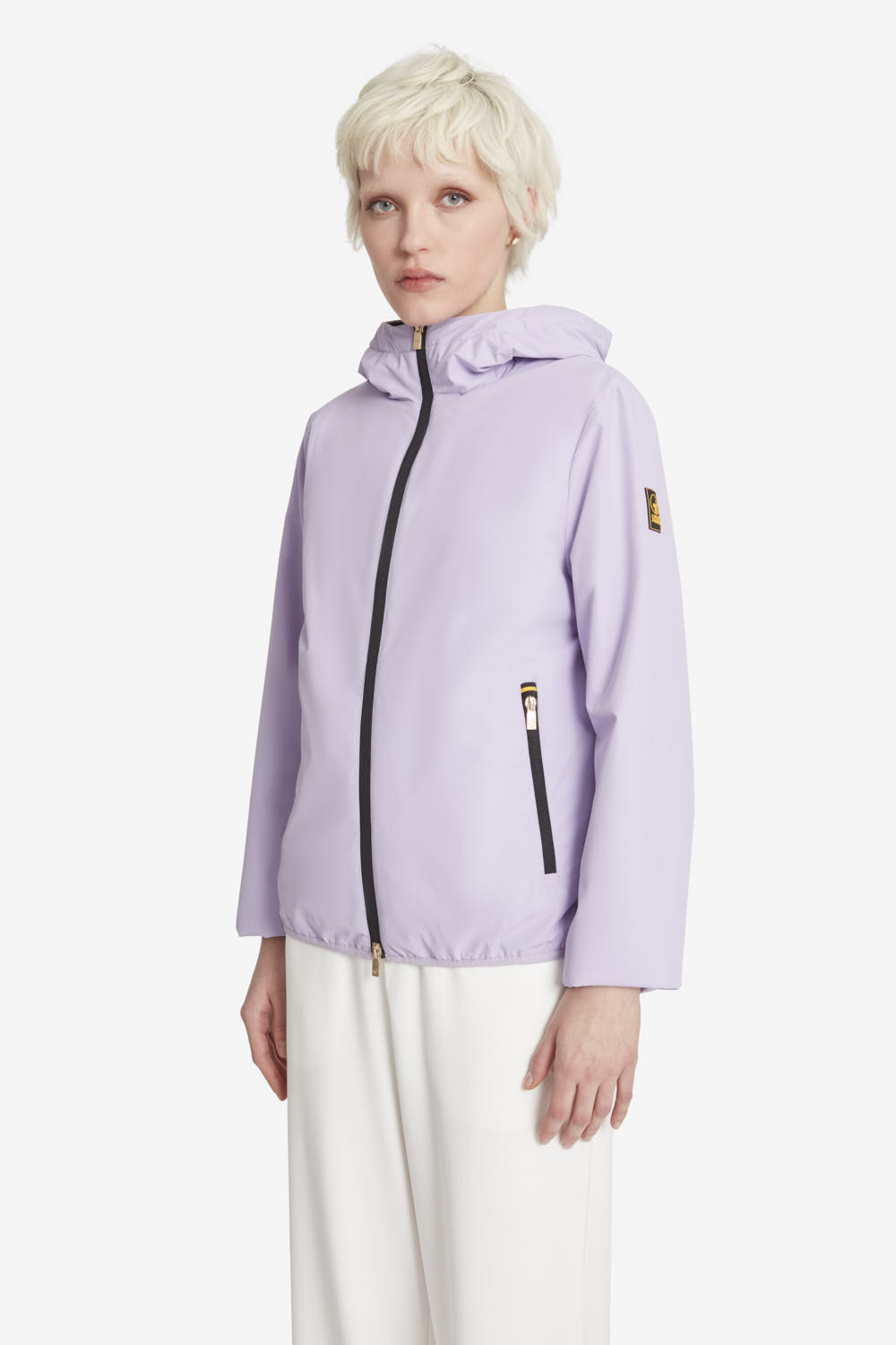 ciesse-liana-bergangsjacke-lila-damen-mit-kapuze image 2