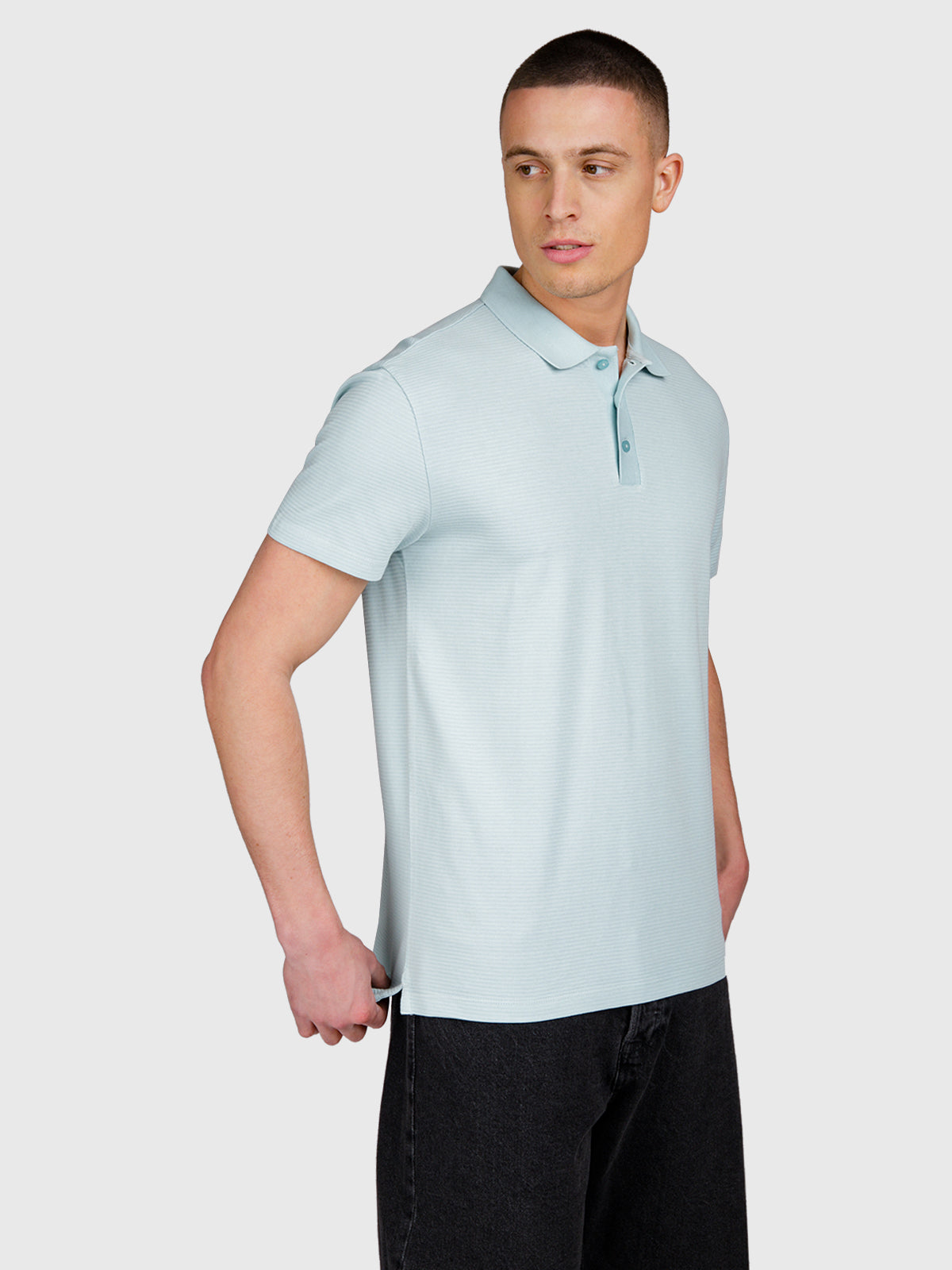 brunotti-domo-herren-polo-shirt-mist-ottoman-jersey image 4