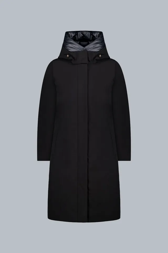 ciesse-outdoor-amuna-softshelljacke-schwarz-weste-kapuze image 1
