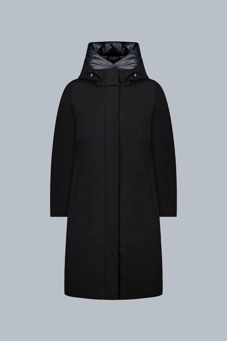 ciesse-outdoor-amuna-softshelljacke-schwarz-weste-kapuze image 1