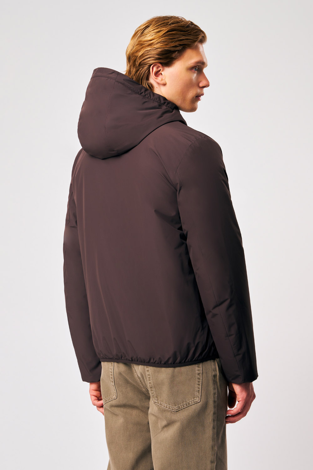 ciesse-outdoor-peter-winterjacke-braun-kapuze-herren-dwr image 5