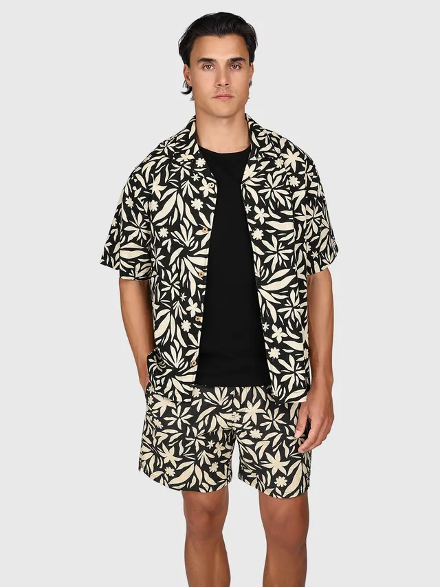 brunotti-sanni-print-herren-poloshirt-feather-grey-alloverprint image 1