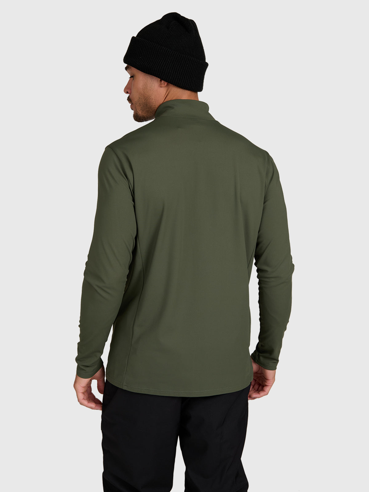 brunotti-mano-zip-herren-ski-fleece-deep-green-polyester image 2