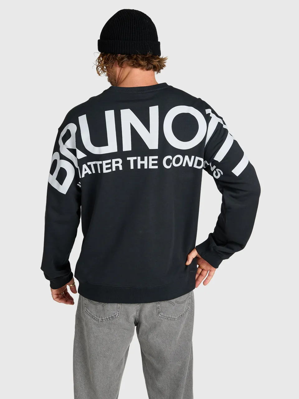 brunotti-nessor-pullover-schwarz-baumwolle-relaxed image 1