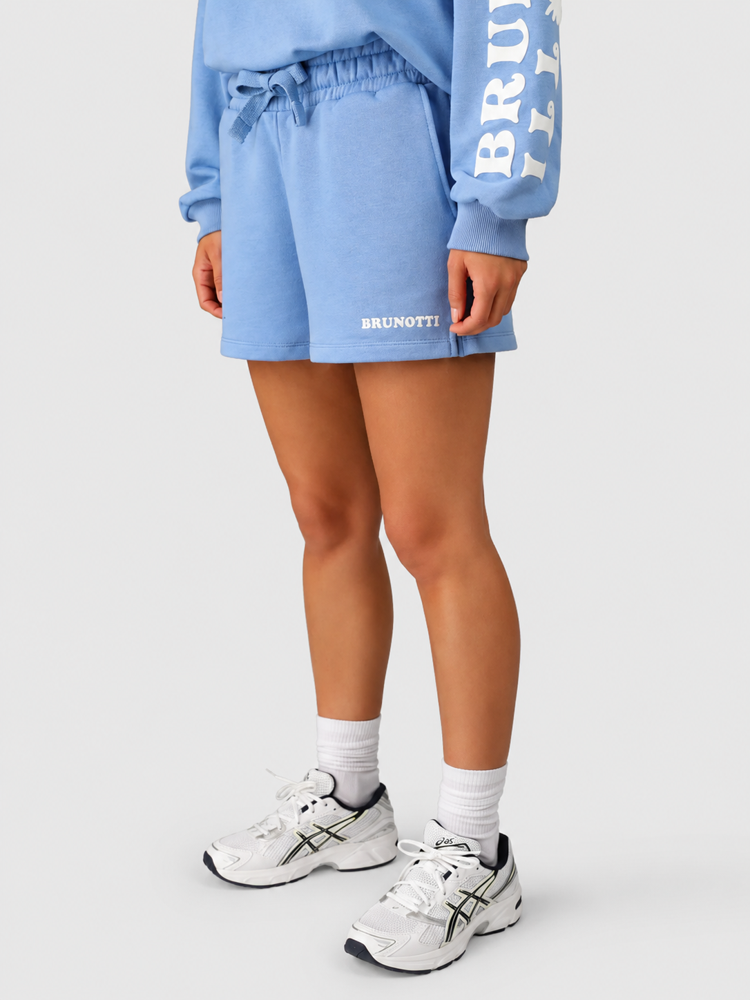 brunotti-milly-damen-sweatshort-bluebell-elastischer-bund image 1