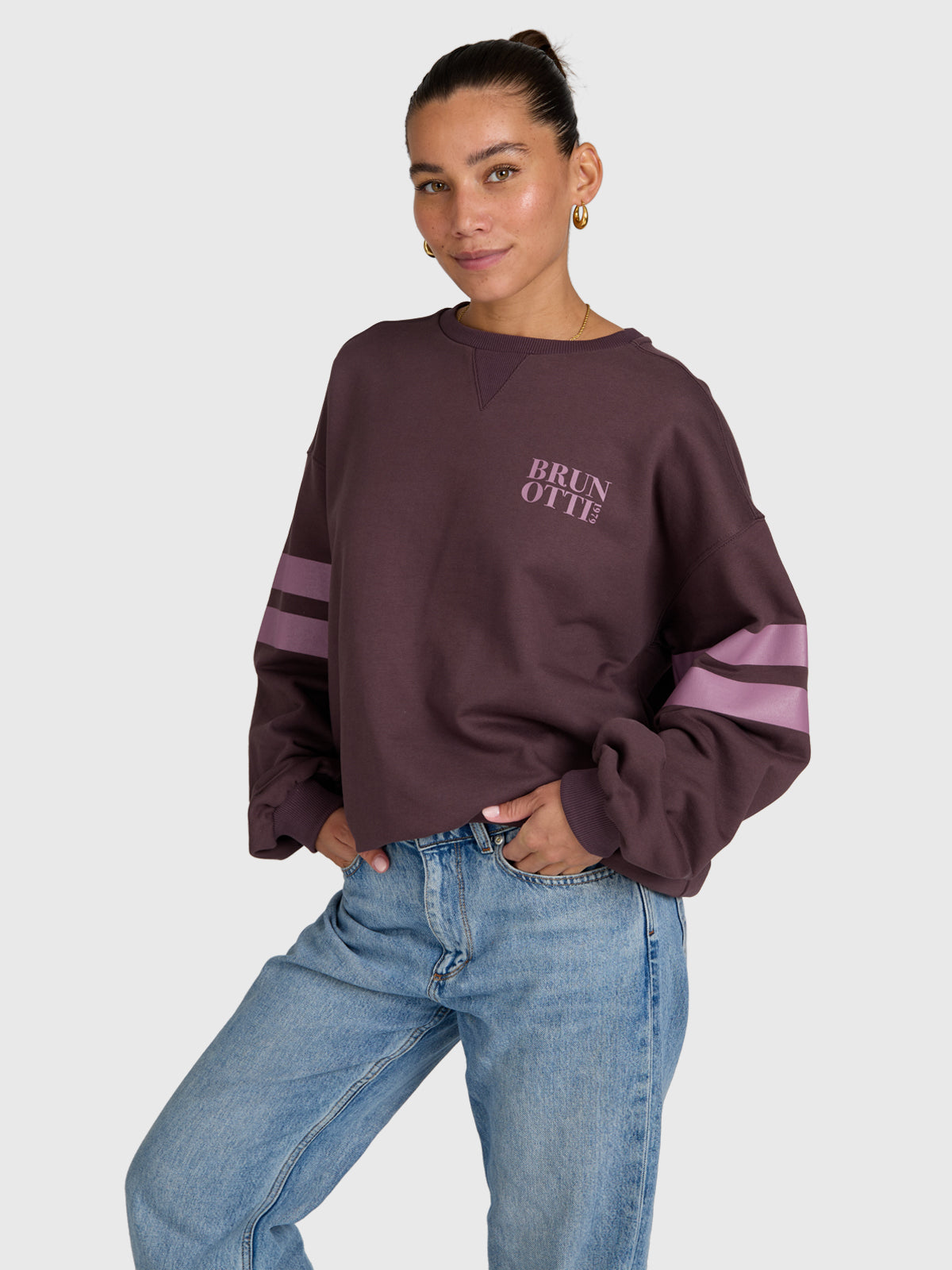 brunotti-nessy-damen-pullover-raisin-baumwolle image 2