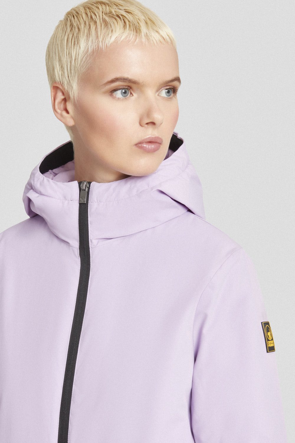 ciesse-outdoor-winterjacke-lila-lang-mit-kapuze-dwr image 3