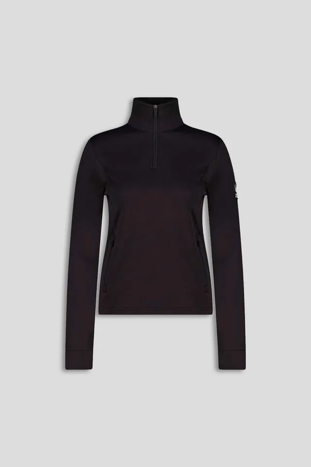 ciesse-outdoor-veny-midlayer-schwarz-fleece-3-4-zip image 1