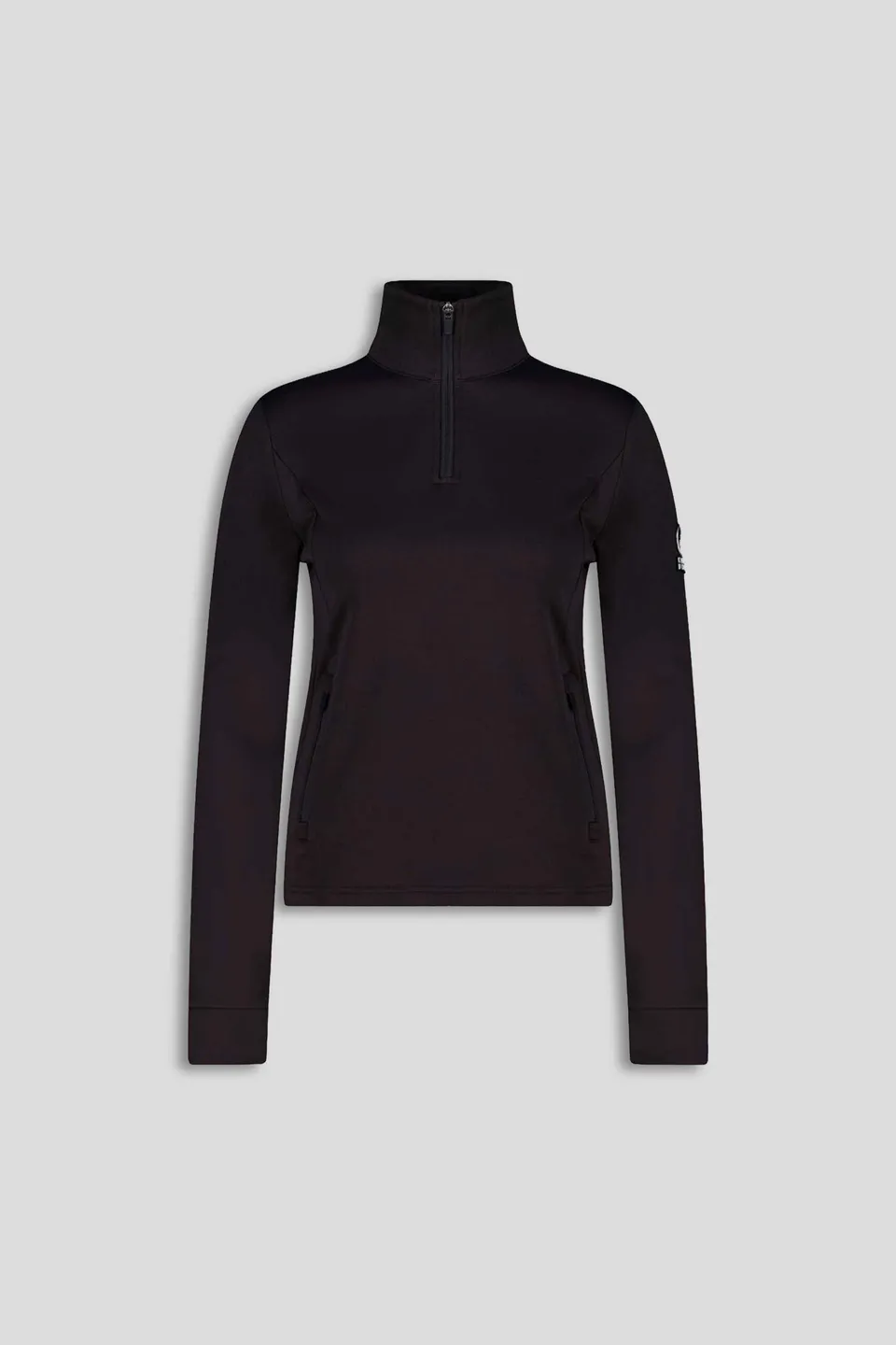 ciesse-outdoor-veny-midlayer-schwarz-fleece-3-4-zip image 1