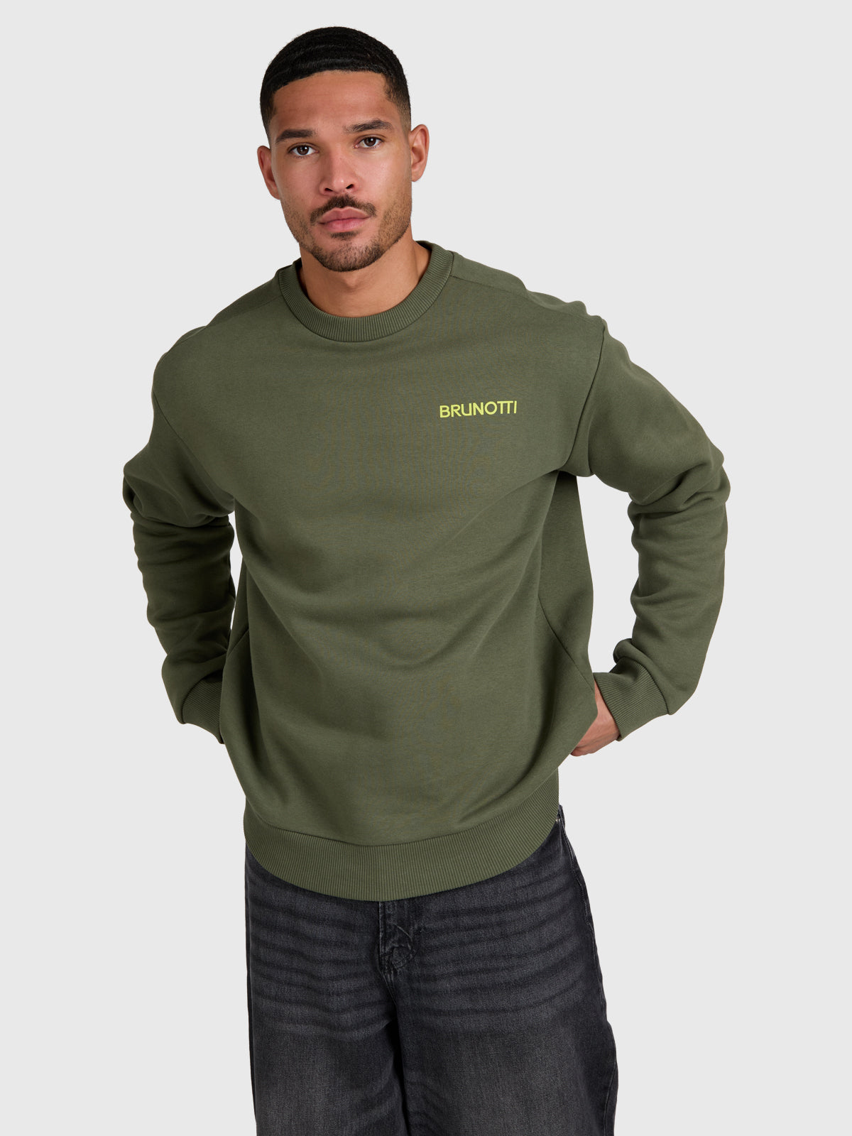 brunotti-naldo-herren-pullover-deep-green-baumwolle image 2