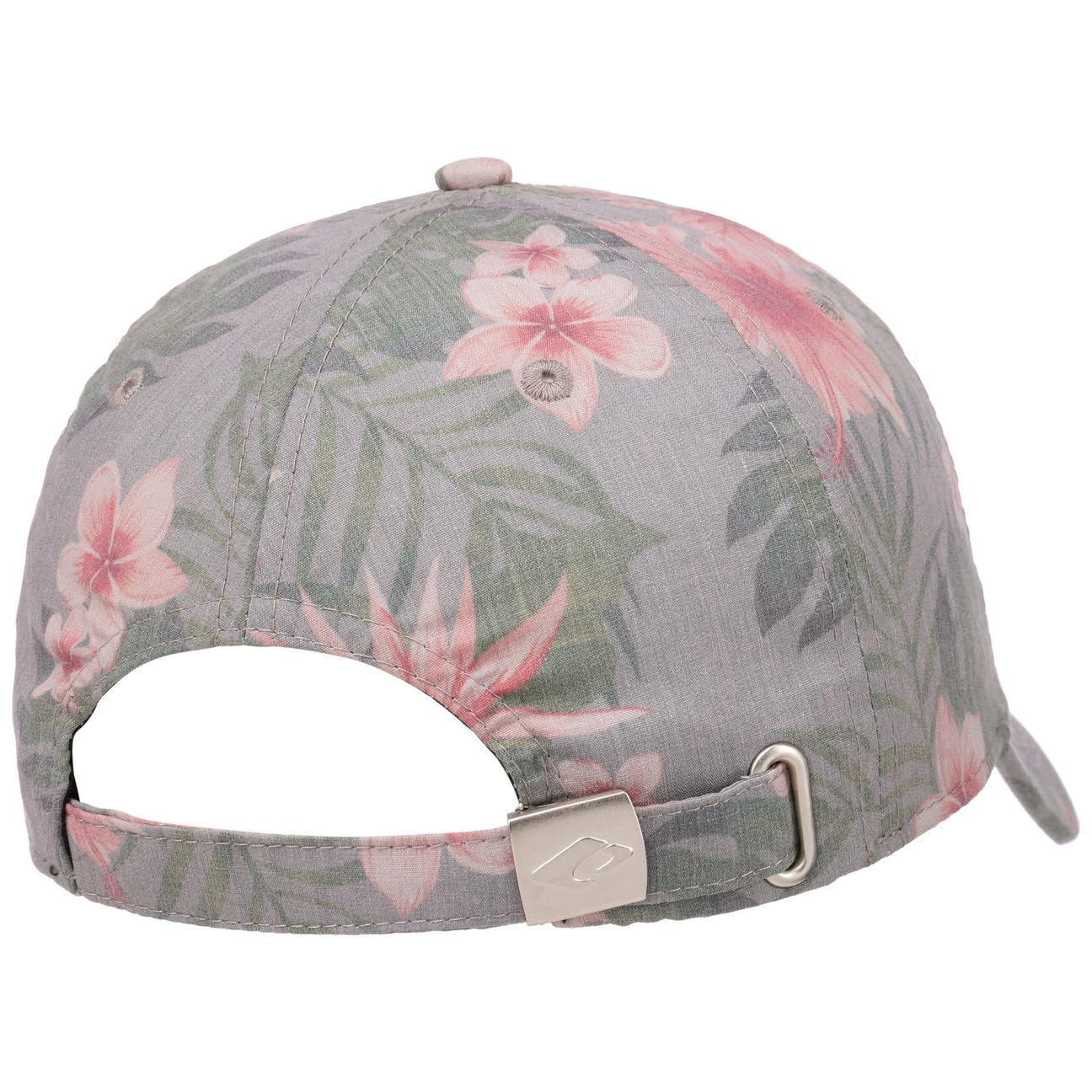 chillouts-waimea-beach-flowers-basecap-grey-salmon image 6