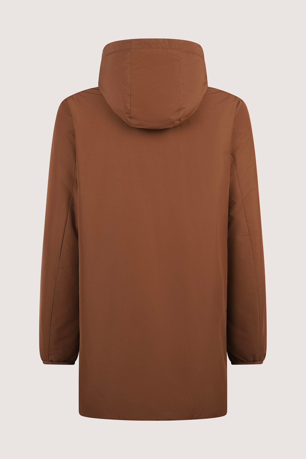 ciesse-gunbu-winterjacke-herren-lang-braun-kapuze image 6