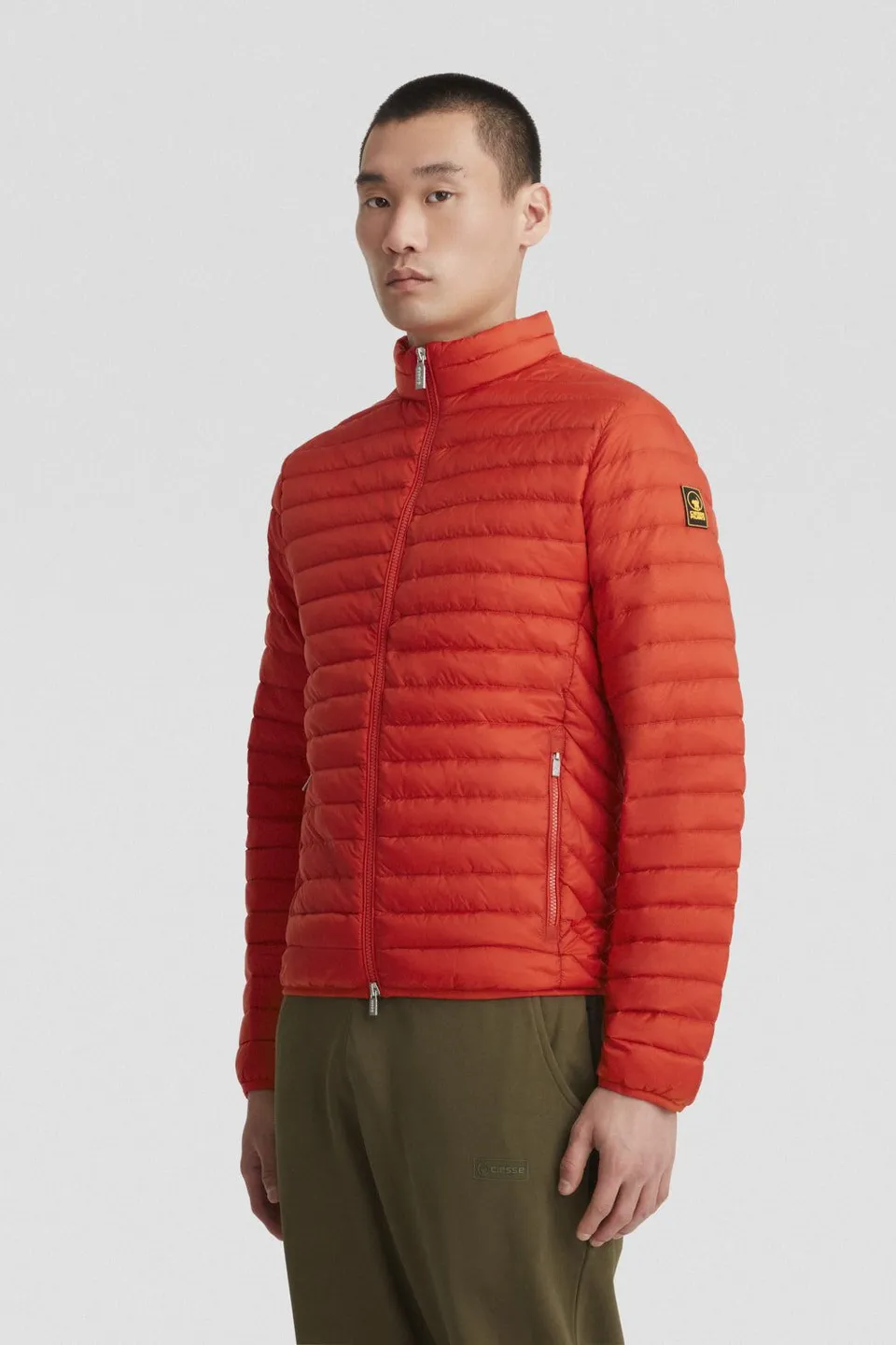 ciesse-outdoor-piumini-daunenjacke-rot-leicht-mit-kapuze image 1