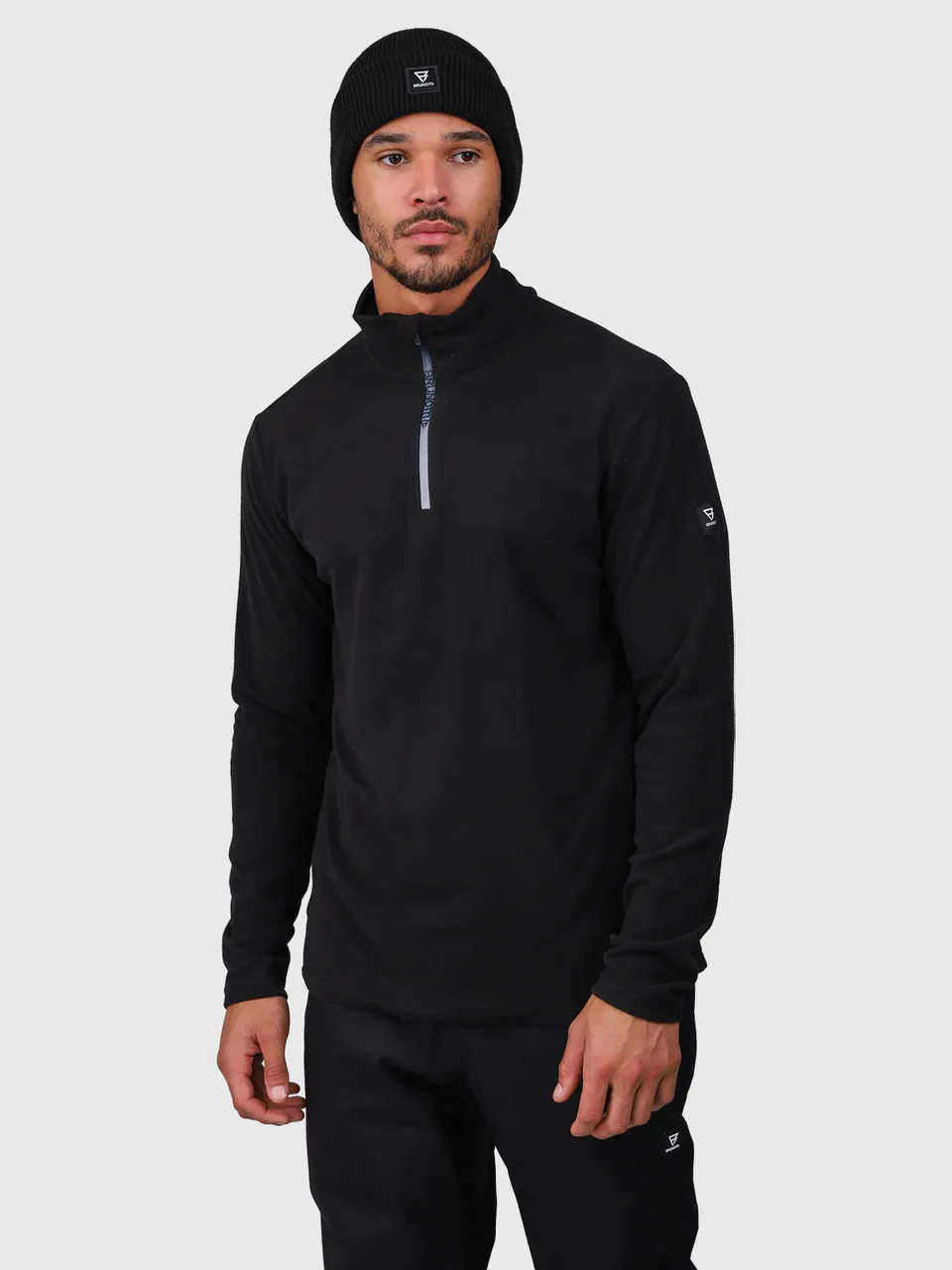 brunotti-tenno-herren-snow-fleece-black-warm image 1