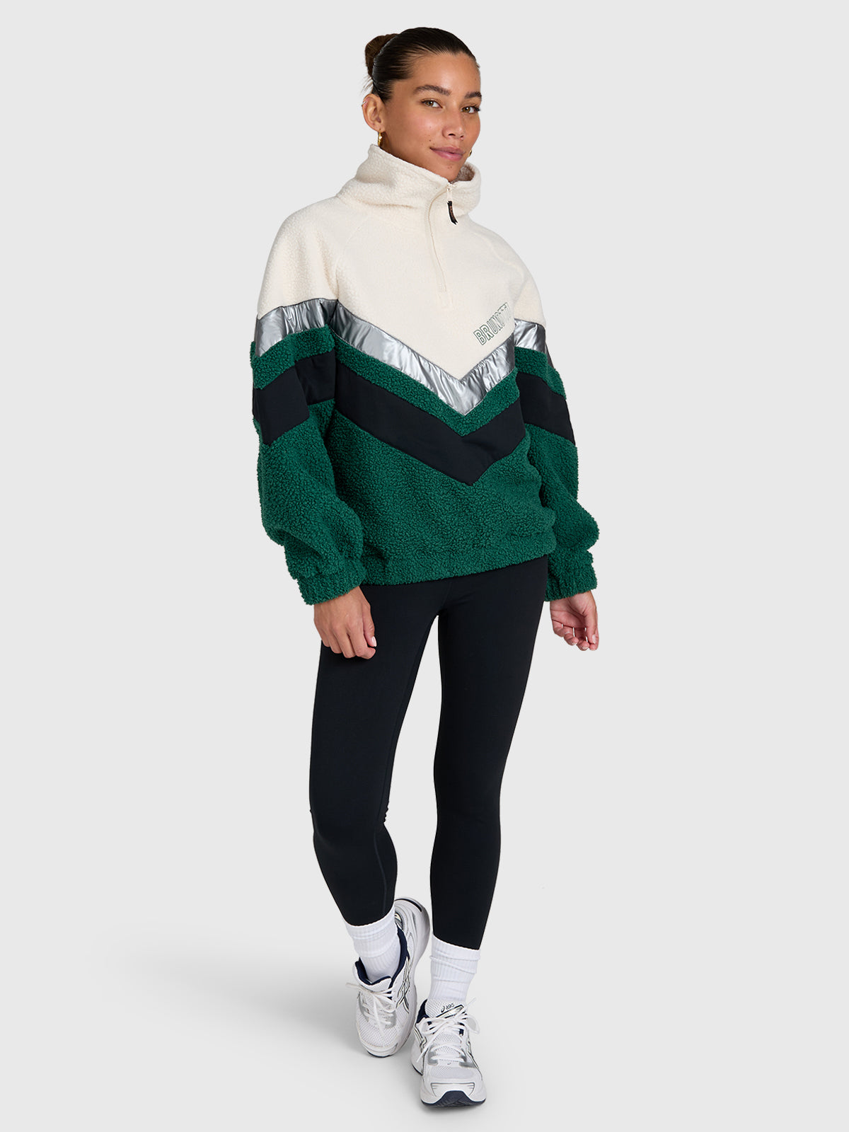 brunotti-sandrea-damen-fleece-hunter-green-polyester image 5