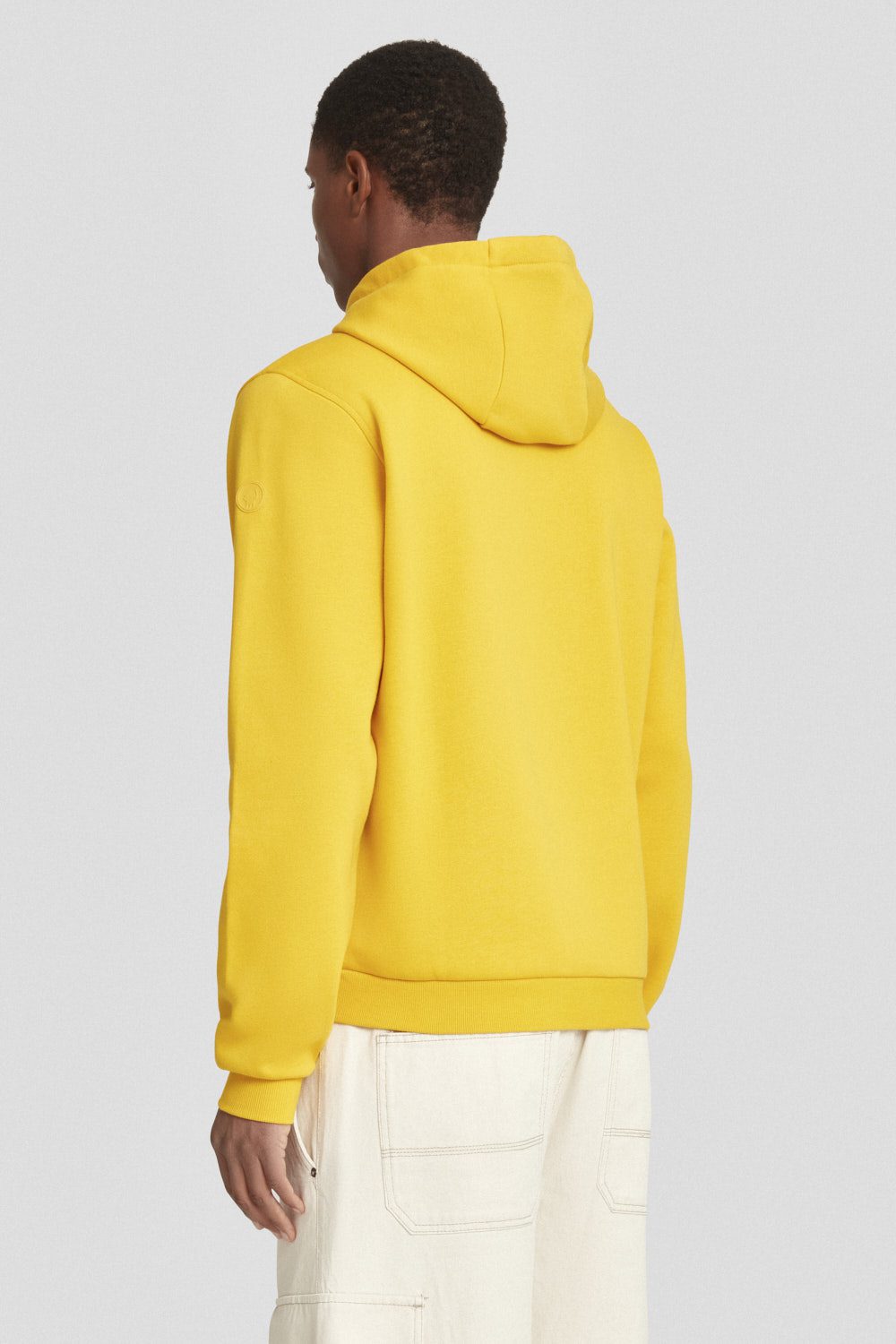 ciesse-outdoor-felpe-hoodie-gelb-baumwolle-logo-relief image 4