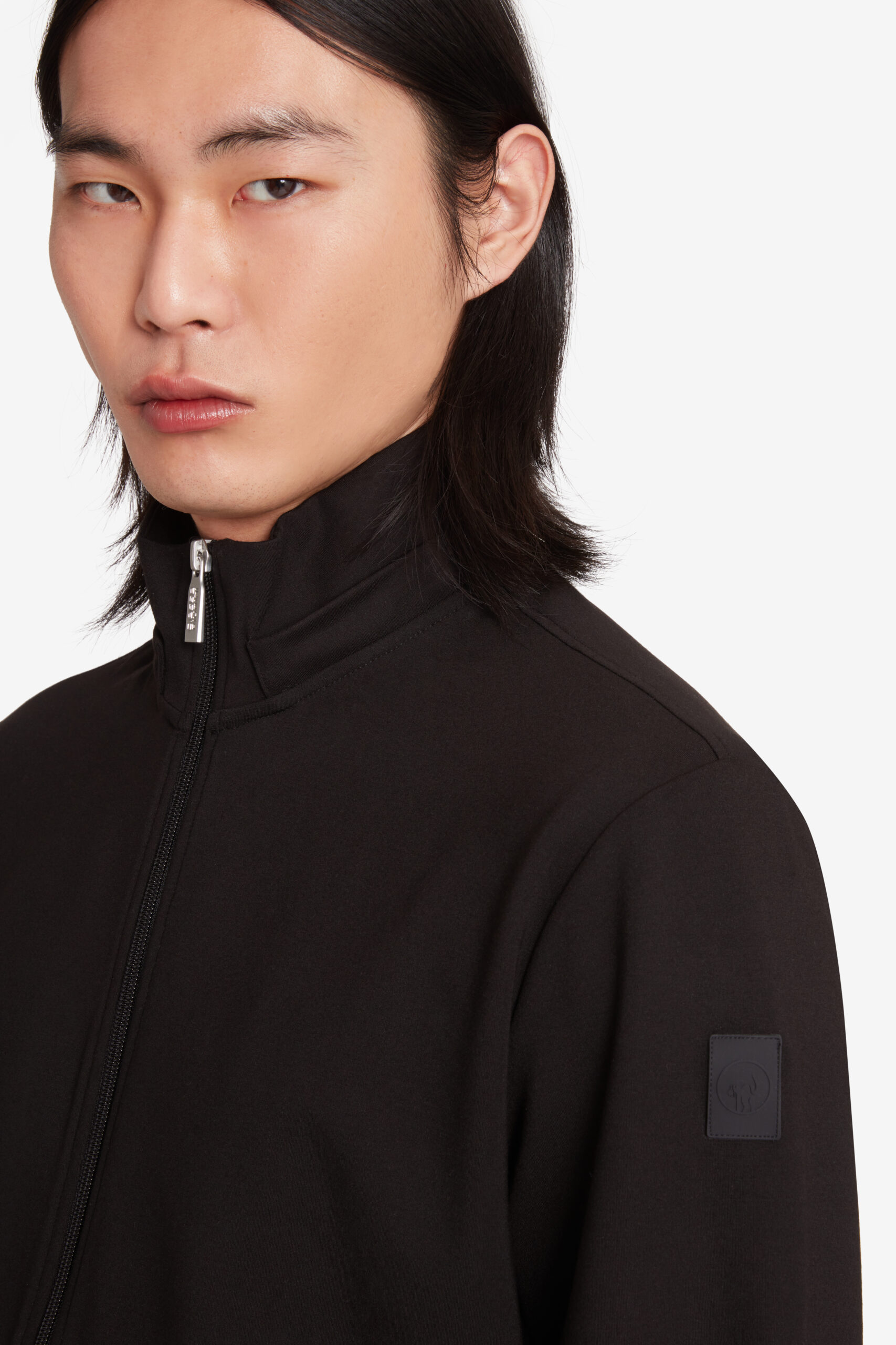 ciesse-naku-hoodie-schwarz-full-zip-kapuze image 3